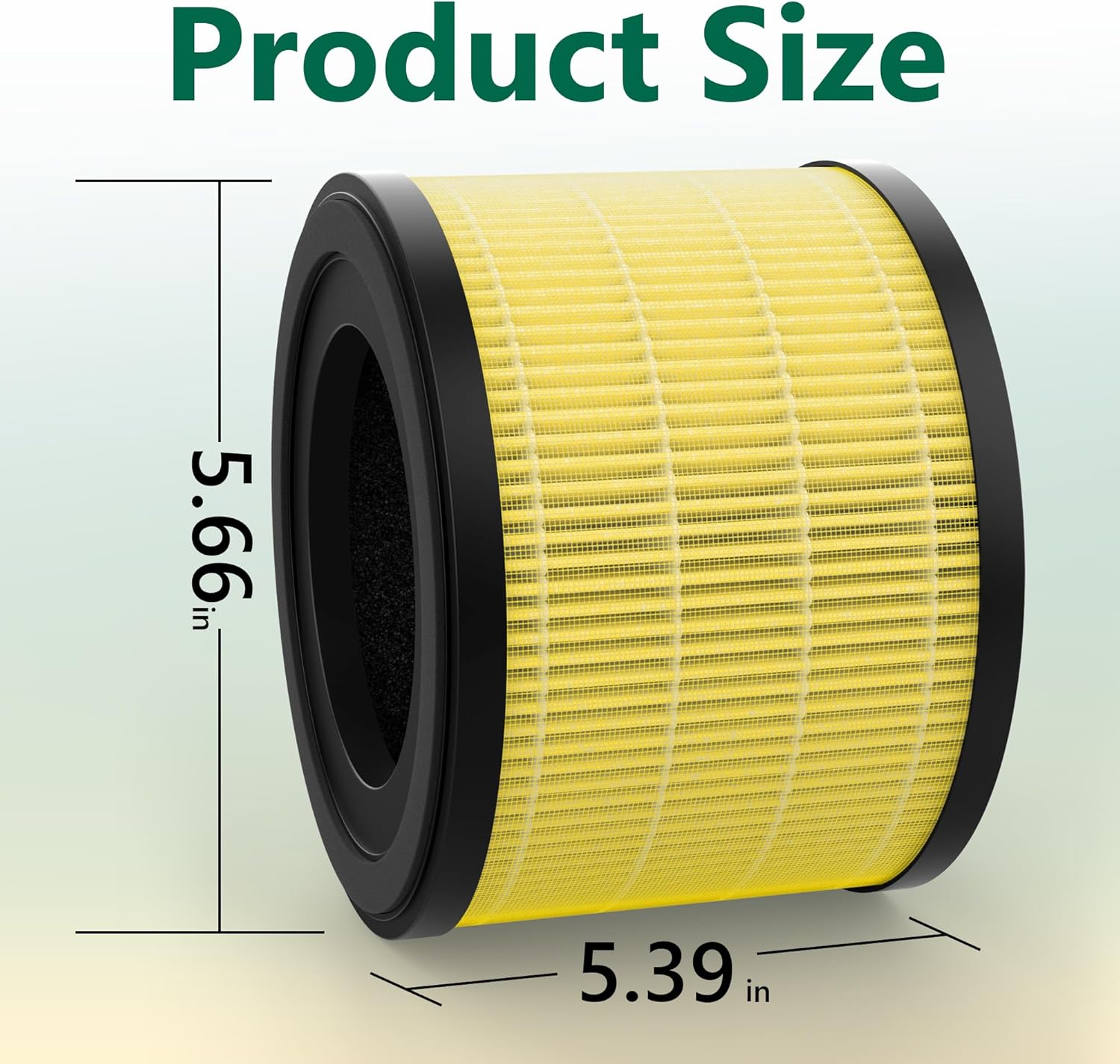2Pack AP-S0610L HEPA Replacement Filter Compatible With MOOKA AP-S0610L Air-Purifier Pet Mode Filter, 3-IN-1 H13 True Hepa Filter & High-Efficiency Activated Carbon for smoke, odor, dander, etc - Image 5