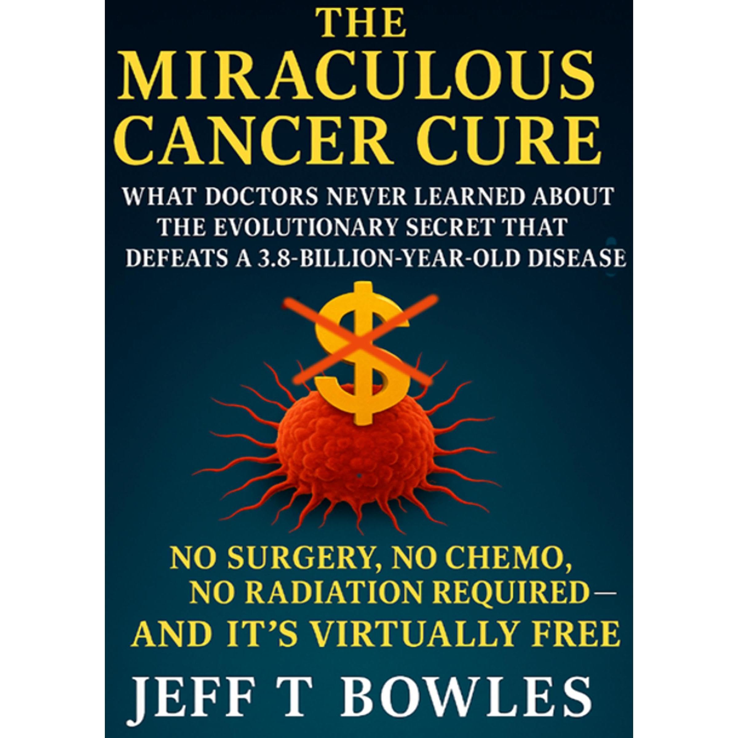 The Miraculous Cancer Cure: What Doctors Never Learned About the Evolutionary Secret That Defeats a 3.8-Billion-Year-Old Disease— No Surgery, No Chemo, No Radiation Required- And It’s Virtually Free
