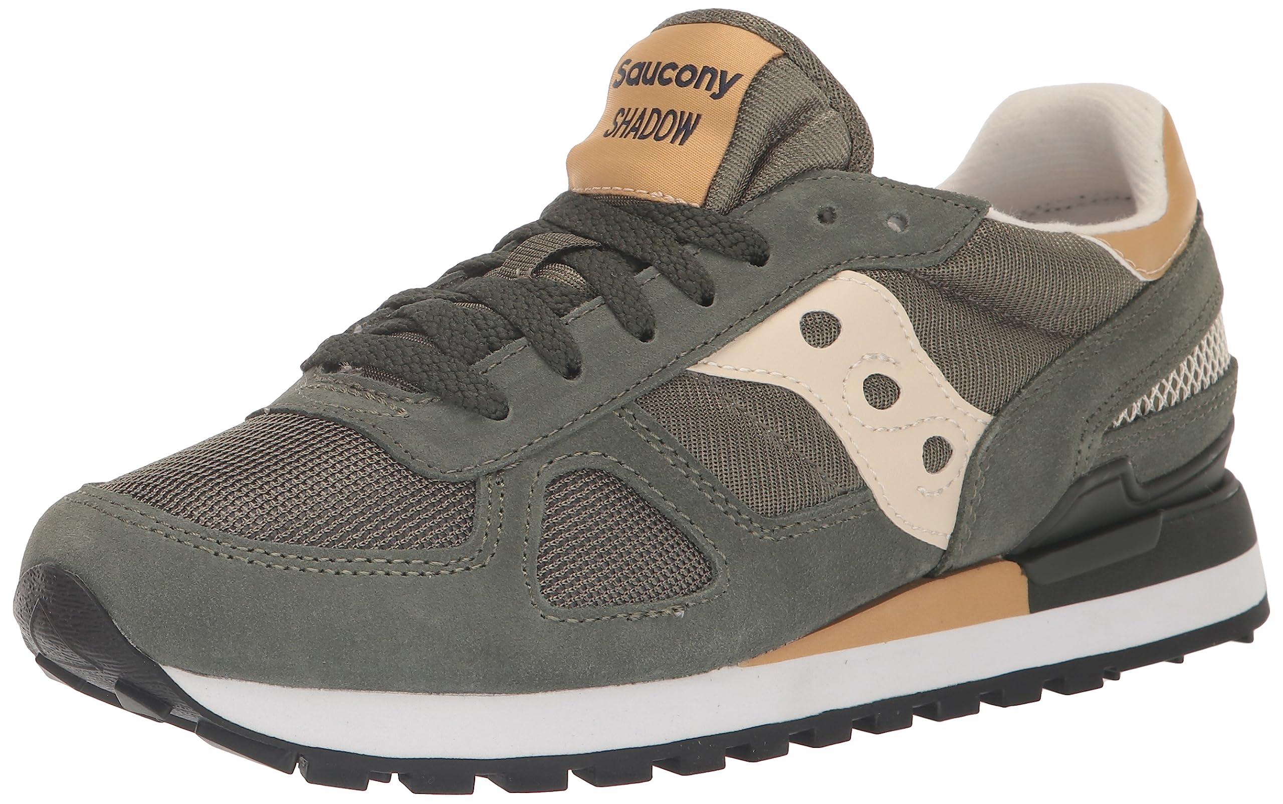 Shadow Original Unisex Sneakers, Olive/Tan, Mesh-image-18