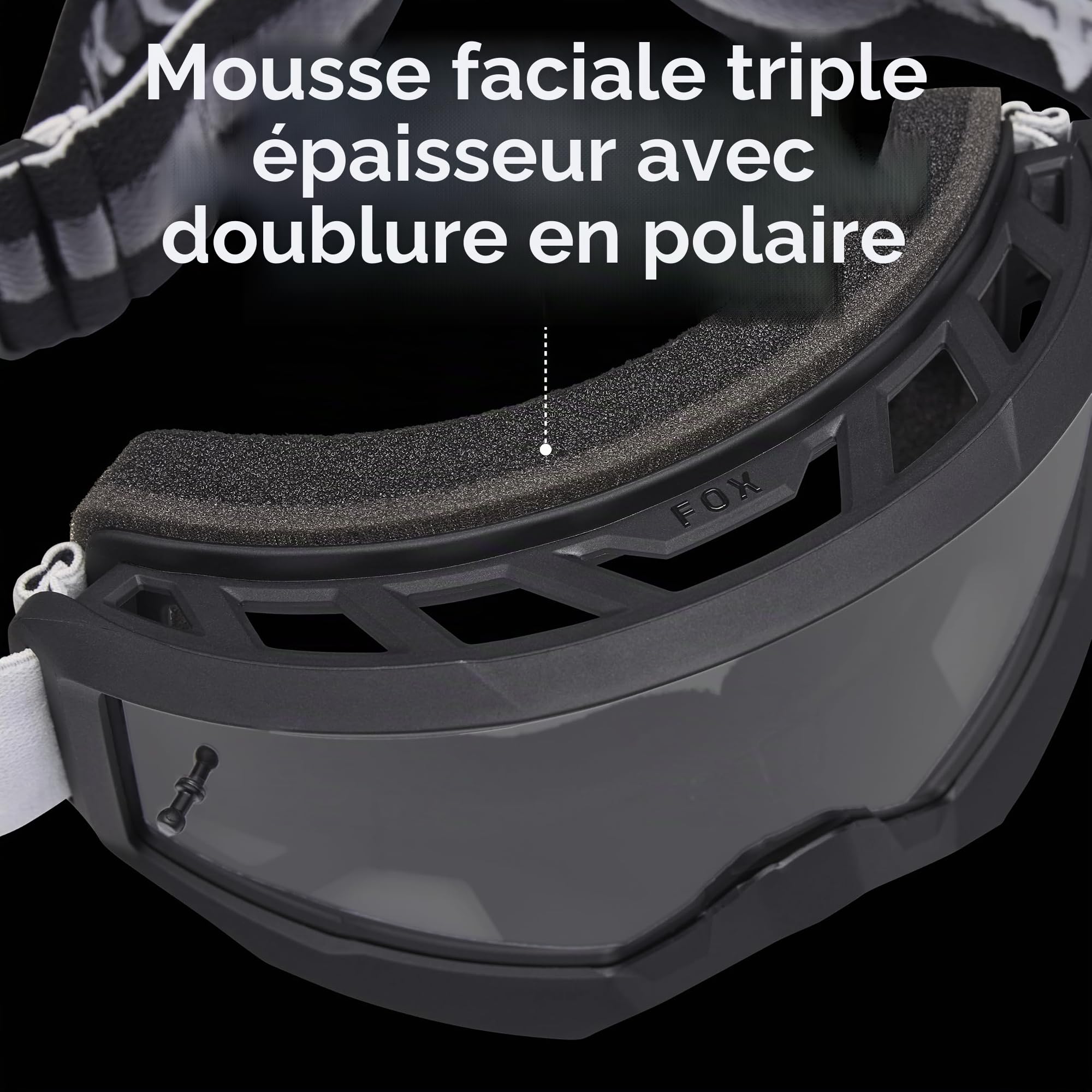 Fox Racing Lunettes de Motocross Unisexes - Tangerine - OS