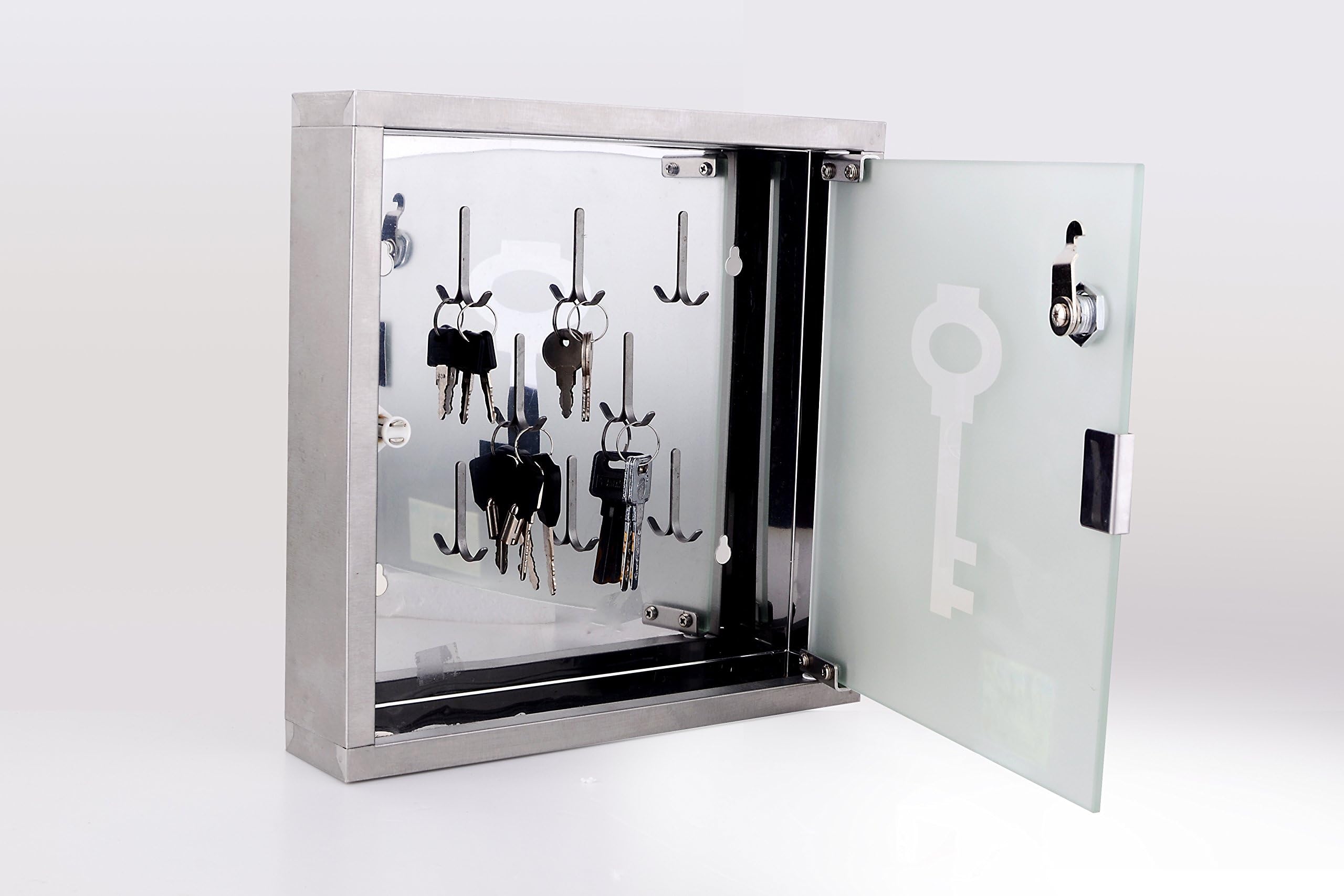 Wincere Stainless Steel Wall Mount Key Cabinet S1231
