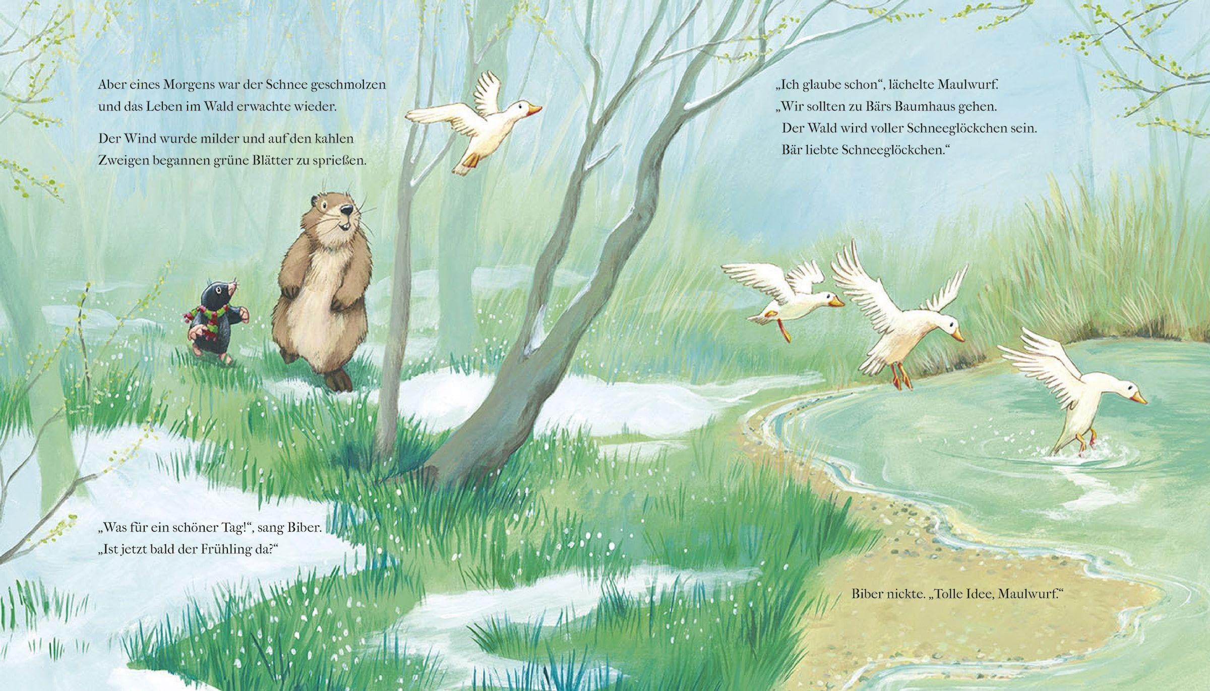 Wir vermissen dich, lieber Bär!: Eine Tiergeschichte über Trost und Zusammenhalt bei Trauer und Verlust. Behutsam mit Kindern über den Tod sprechen. Anrührend illustriertes Kinderbuch ab 3.