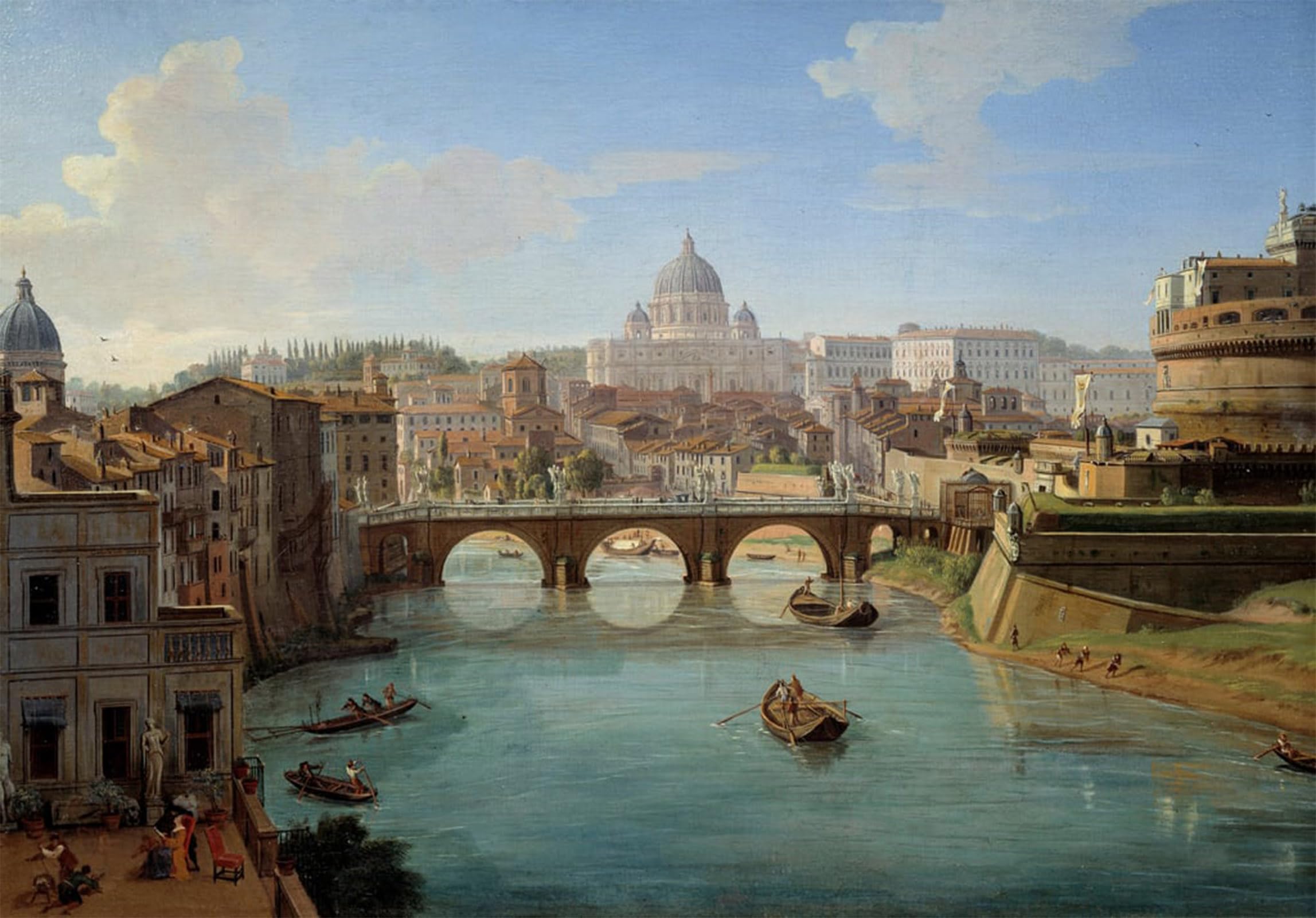 POSTERIIk Famous Animal Posters Vintage Picture View of the Basilica of St Peter by Gaspar Van Wittel Modern Wall Decor for Home Decor 60x90cm