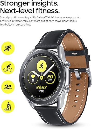 Miniatura 5 de Reloj inteligente Samsung Galaxy Watch 3 (1.614 in, GPS, Bluetooth) con monitoreo avanzado de salud, seguimiento de fitness y batería de larga