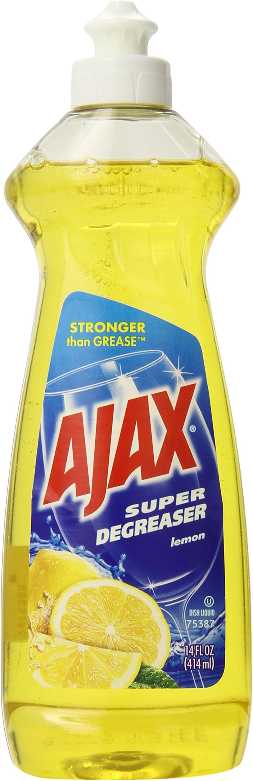 Super Degreaser Dish Liquid, Lemon, 14 Fluid Ounce