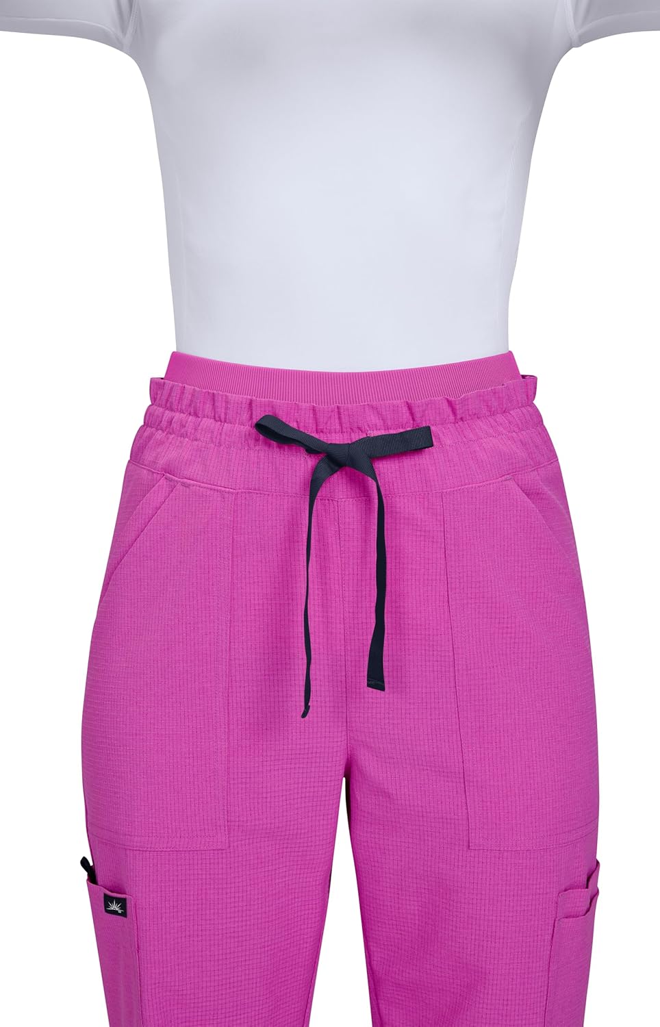 KOI Solis x Freda Women's 6-Pocket Wide Leg Scrub Pant - Image 3