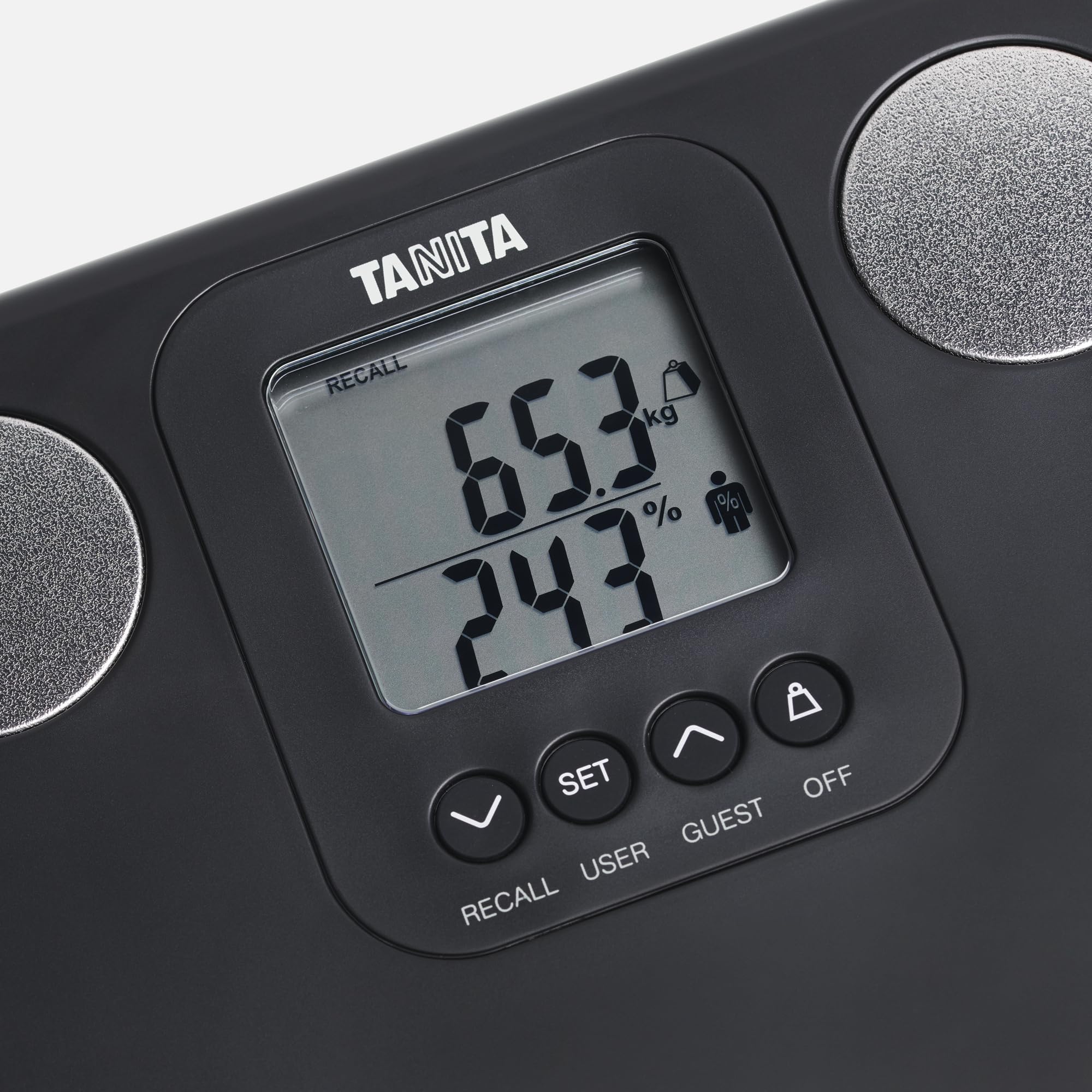 Tanita BC-730 Kompaktowa waga analizy składu ciała, LCD, 9 pomiarów, czarna
