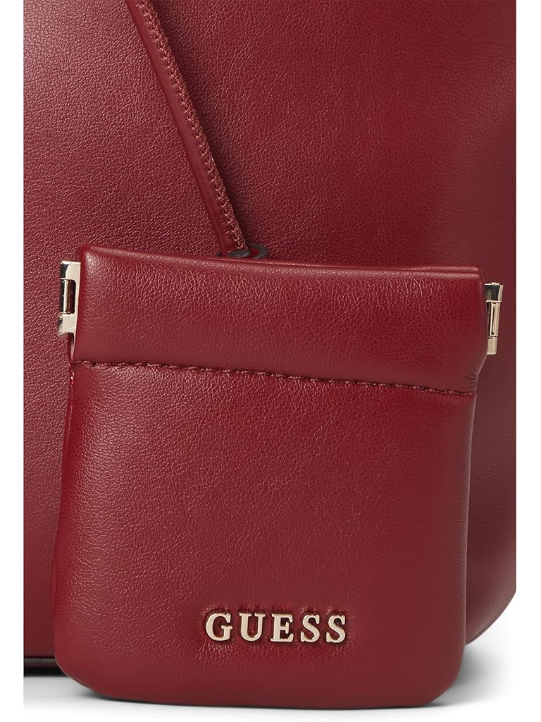 Red GUESS Sunetra Mini Tote