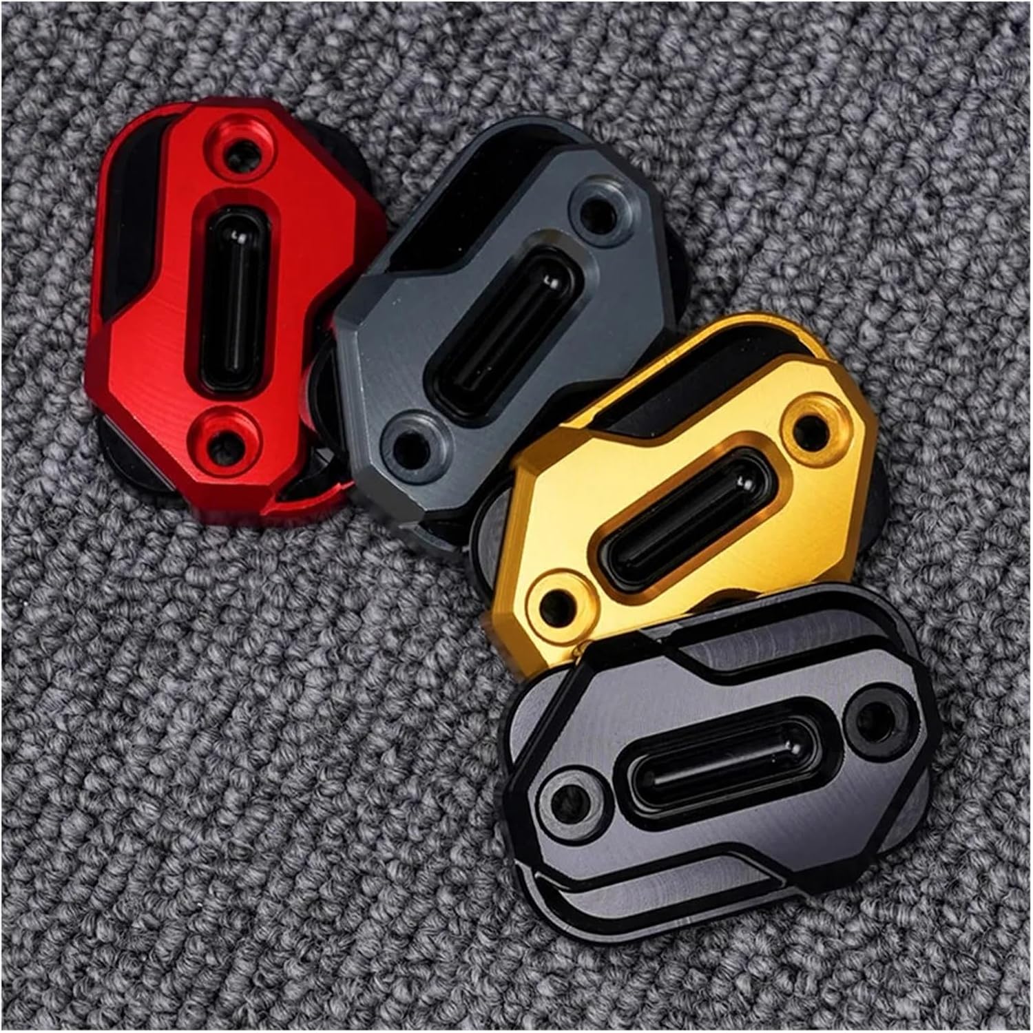 Master Cylinder Reservoir Cap Compatible With NMAX 155 125 2025 N-MAX 150 2019-2025 Motorcycle Hydraulic Fluid Cover(Black)