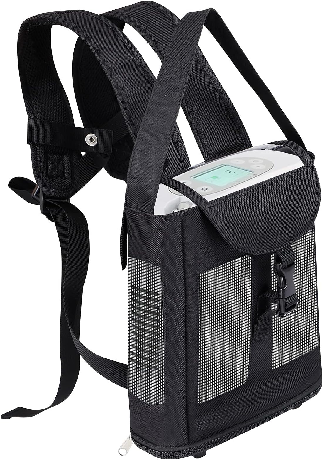 Portable Oxygen Concentrator Backpack Compatible with Inogen One G3 G5,Rove 6, Ultra Lightweight Oxygen Machine Carrying Mesh Bag for Travel Outdoor