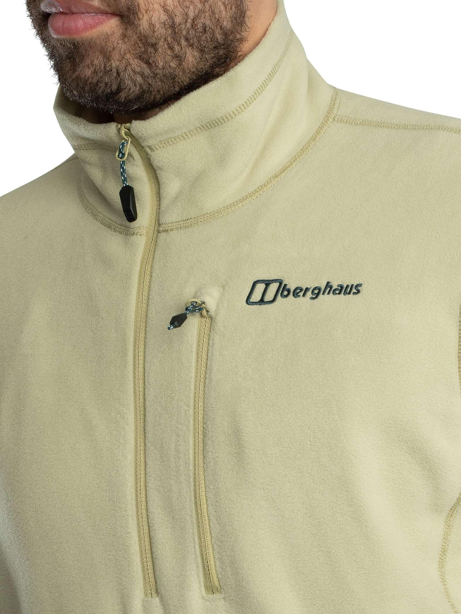Berghaus Męska kurtka polarowa Prism Micro Polartec z zamkiem do połowy, z zamkiem do połowy