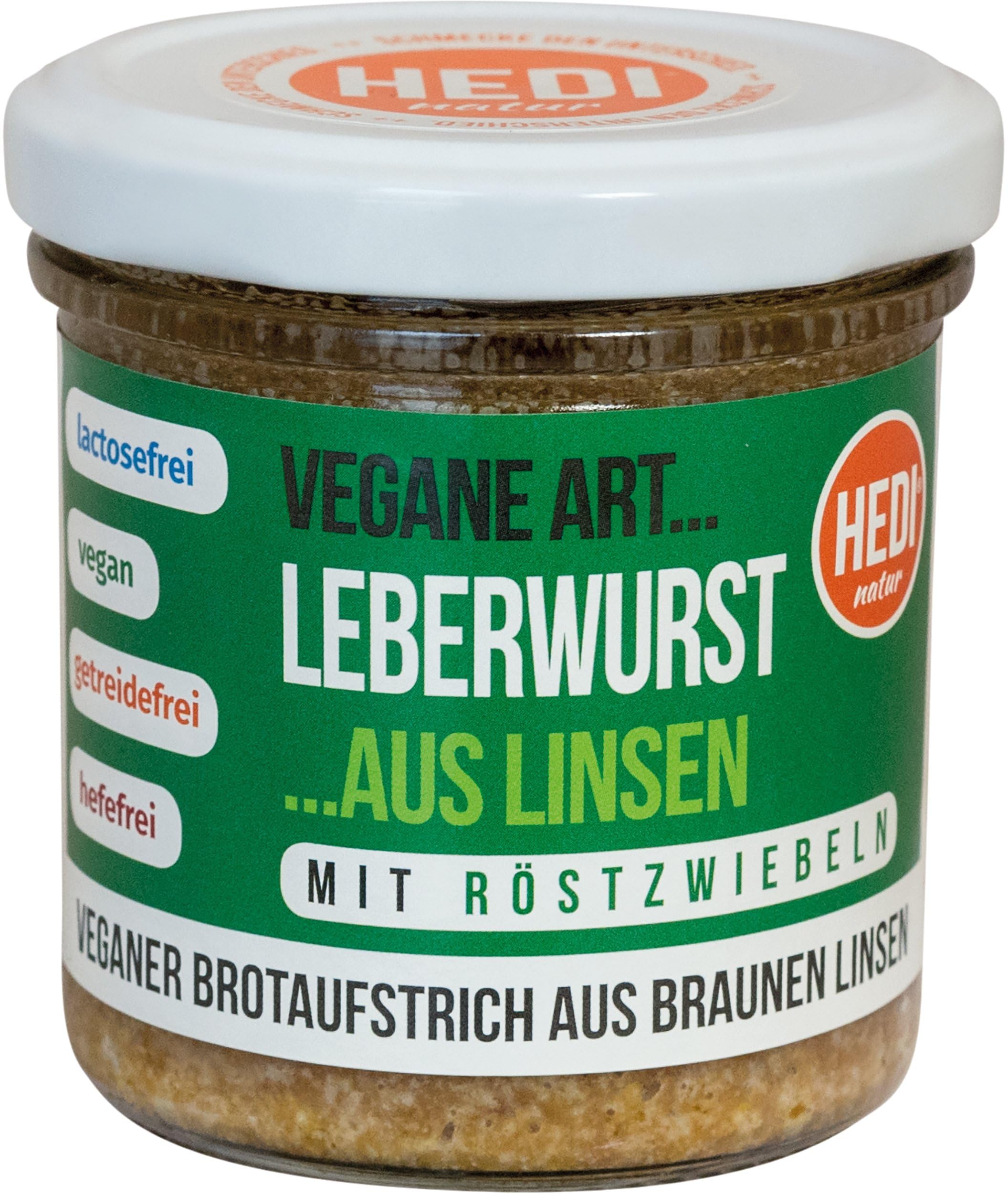 Vegane Art... Leberwurst mit Röstzwiebeln 6 x 140 g