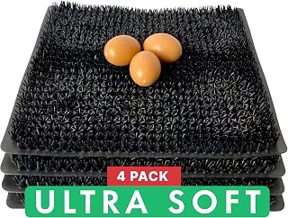 4X Ultra Soft Washable Chicken Nesting Pads - Premium Food Grade Mats, 100% BPA Free, Durable & Easy to Clean