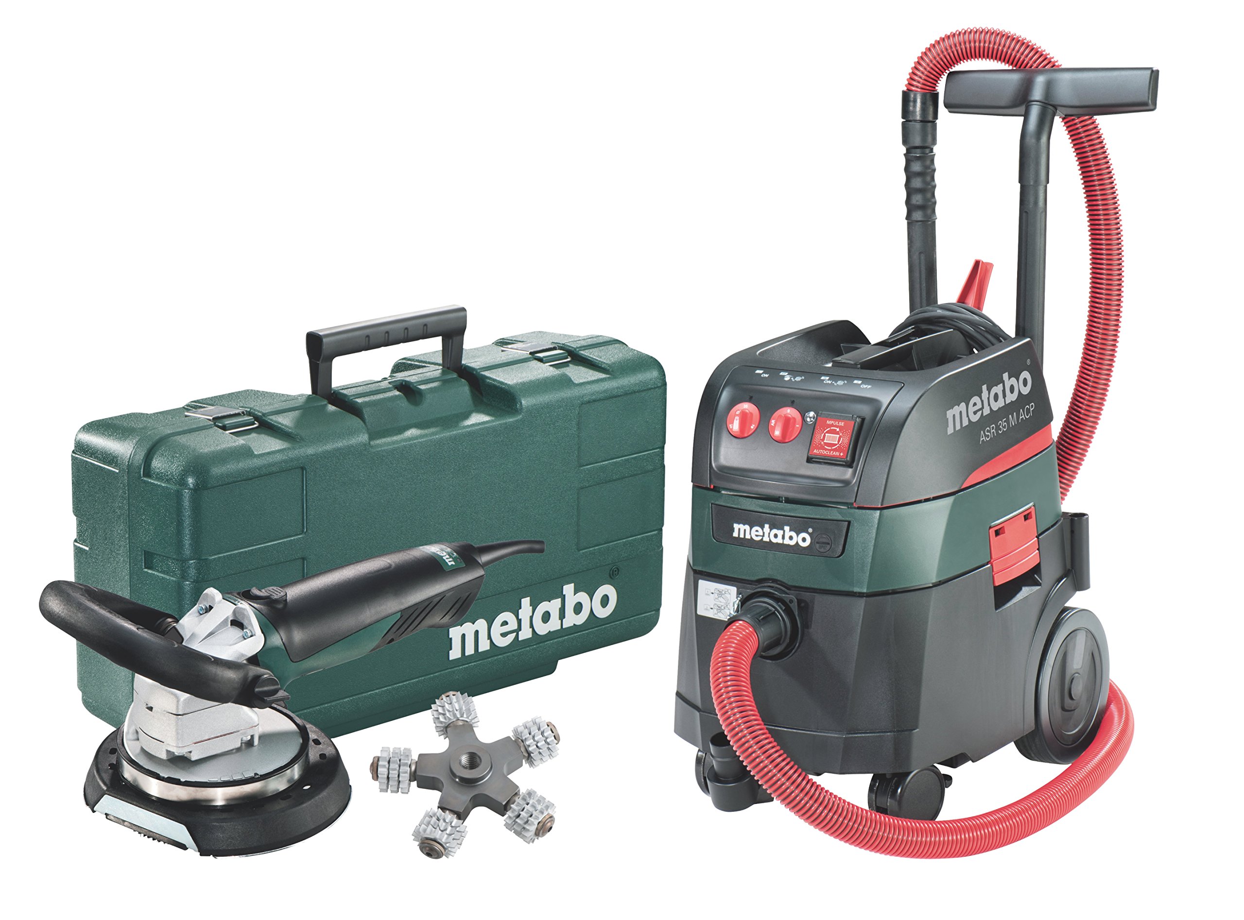 Metabo Set pulizia strumenti RF 14 – 115 a punta e ASR 35 m ACP, 690876000