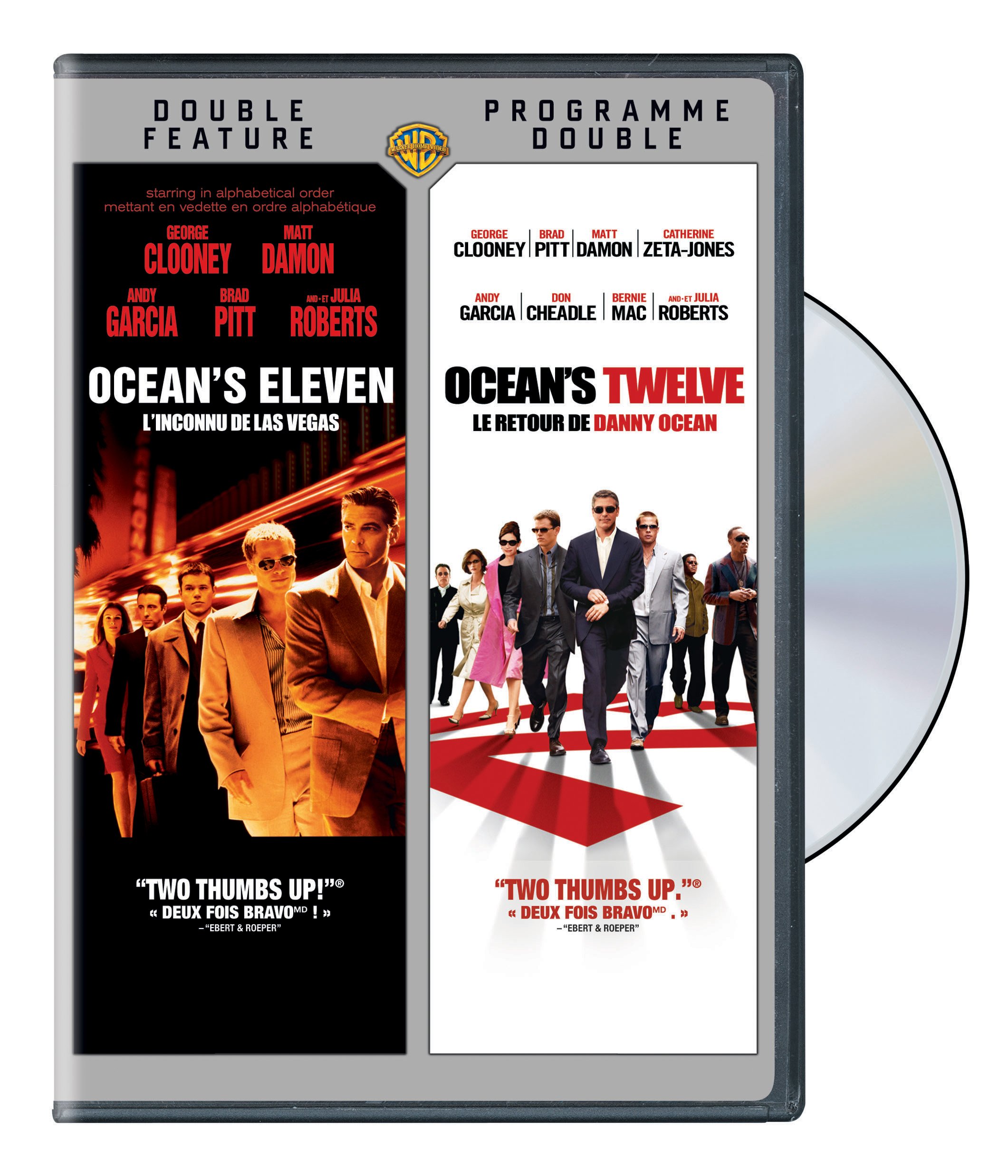 Ocean's Eleven / Ocean's Twelve (Bilingual Edition) [DVD]
