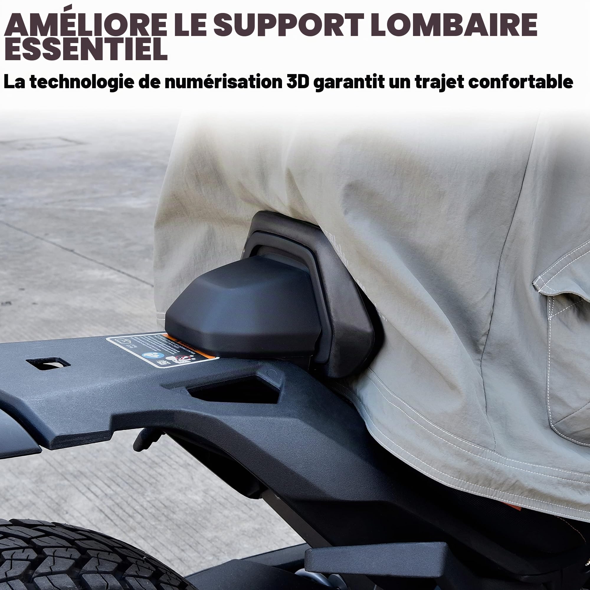 1Up Dossier conducteur pour Can-Am Ryker, SAUTVS Sport Kit de dossier conducteur pour Can Am Ryker 600 900 et Ryker Rally 2019-2022 (1 pièce, pièce de rechange #219400960)