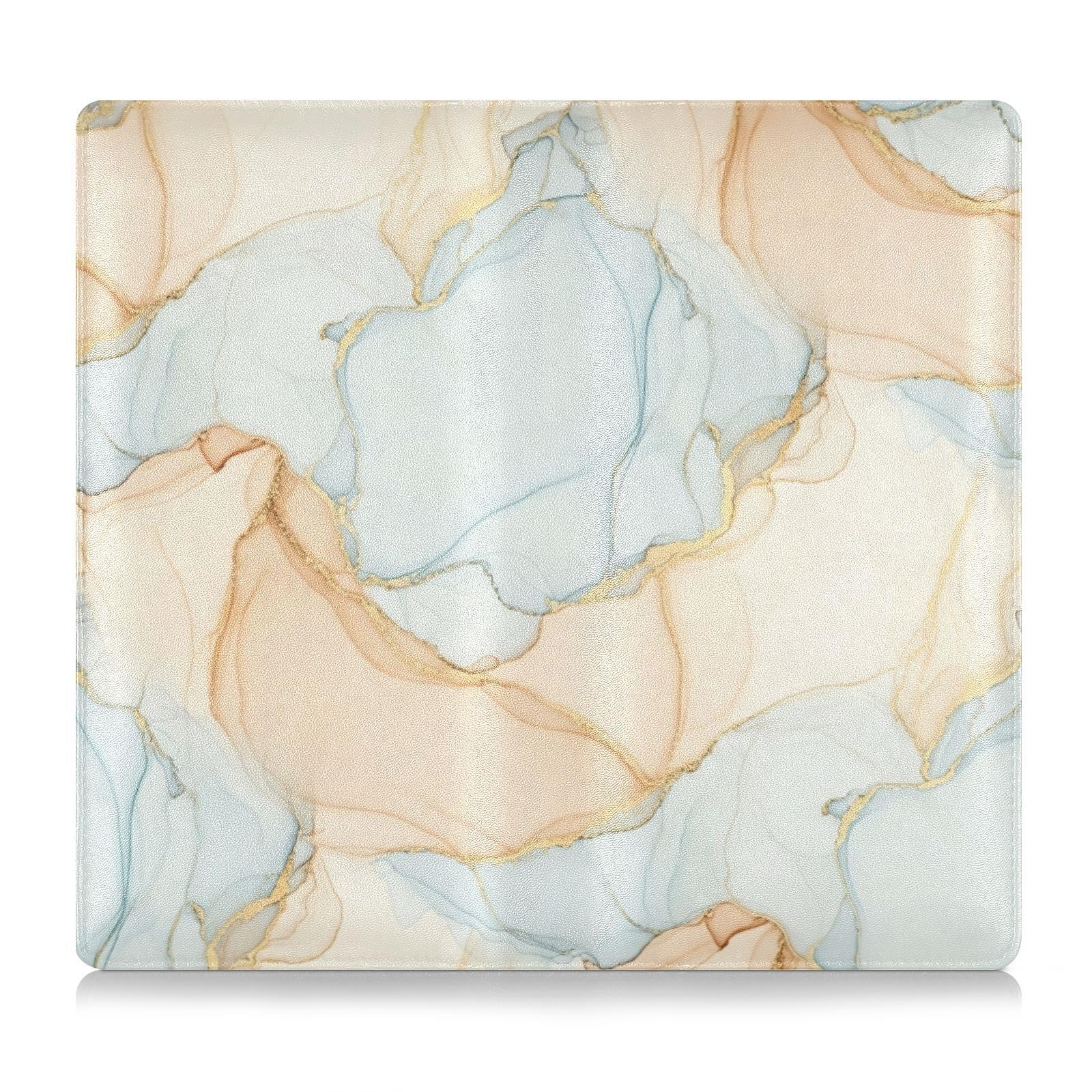 BURSTDDY Marble Leather Car Registration and Insurance Holder,Registration and Insurance Card Holder Glove Box Car Organizer Car Document Holder for Cards, Driver License