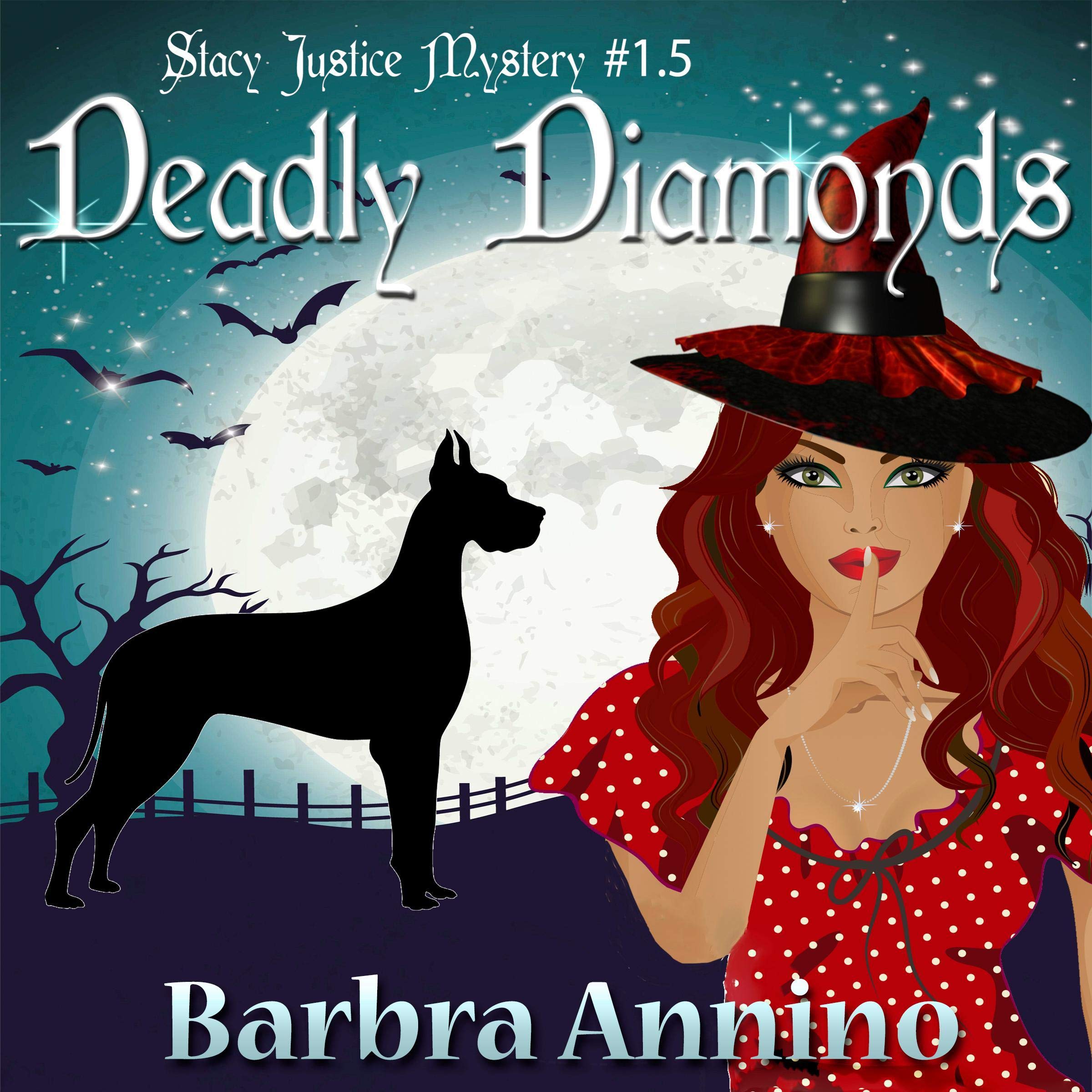 Cover art for Deadly Diamonds: Reluctant Witch Novella