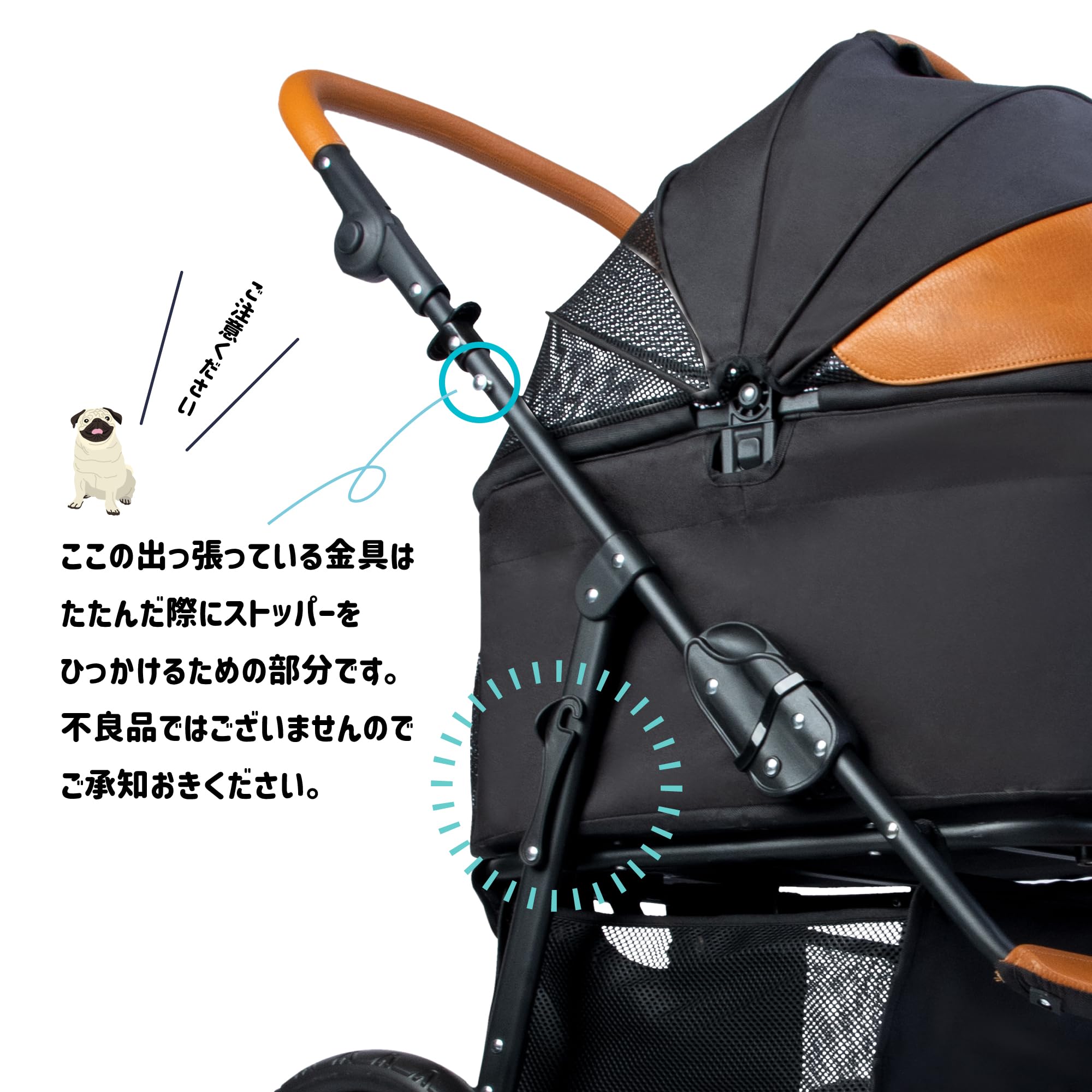 Amazon.co.jp: MEGANEKO ペットカート 分離式 多頭 折りたたみ