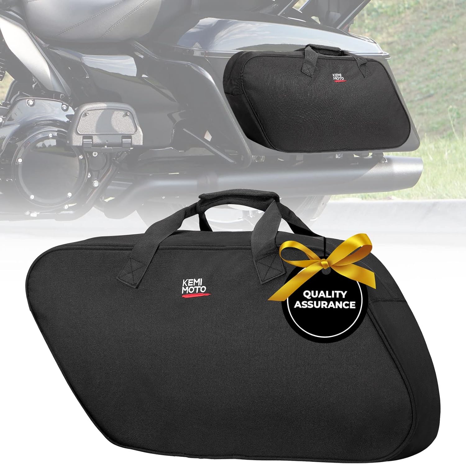 Buy kemimoto Saddlebag Liner Bag, Motorcycle Hard Saddle Bag Insert