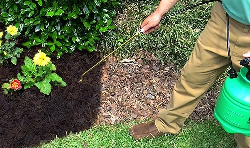 Vista 8 de EnviroColor Tinte de mantillo negro 32 oz Treats 2400 pies ² Tinte de mantillo negro, tinte de mantillo negro para paisajismo, pintura de mantillo