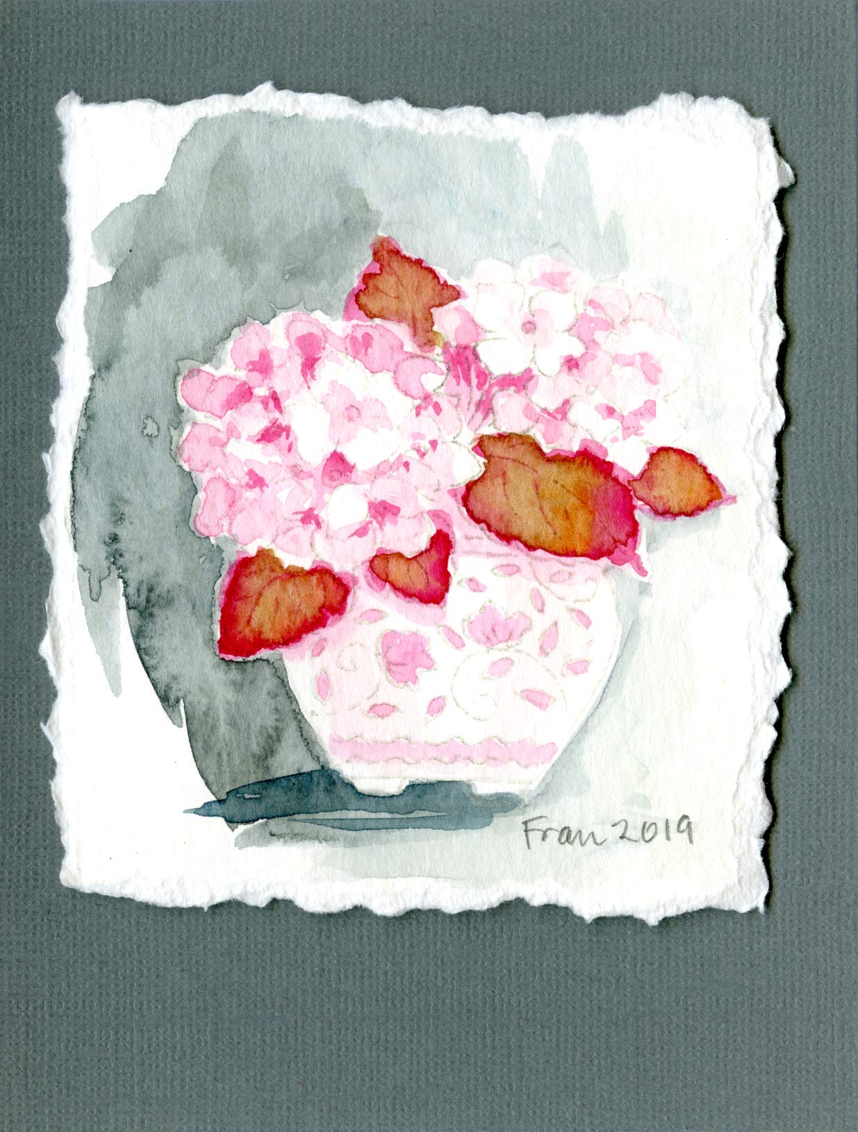 Stempelstempel aus Gummi, Blau
