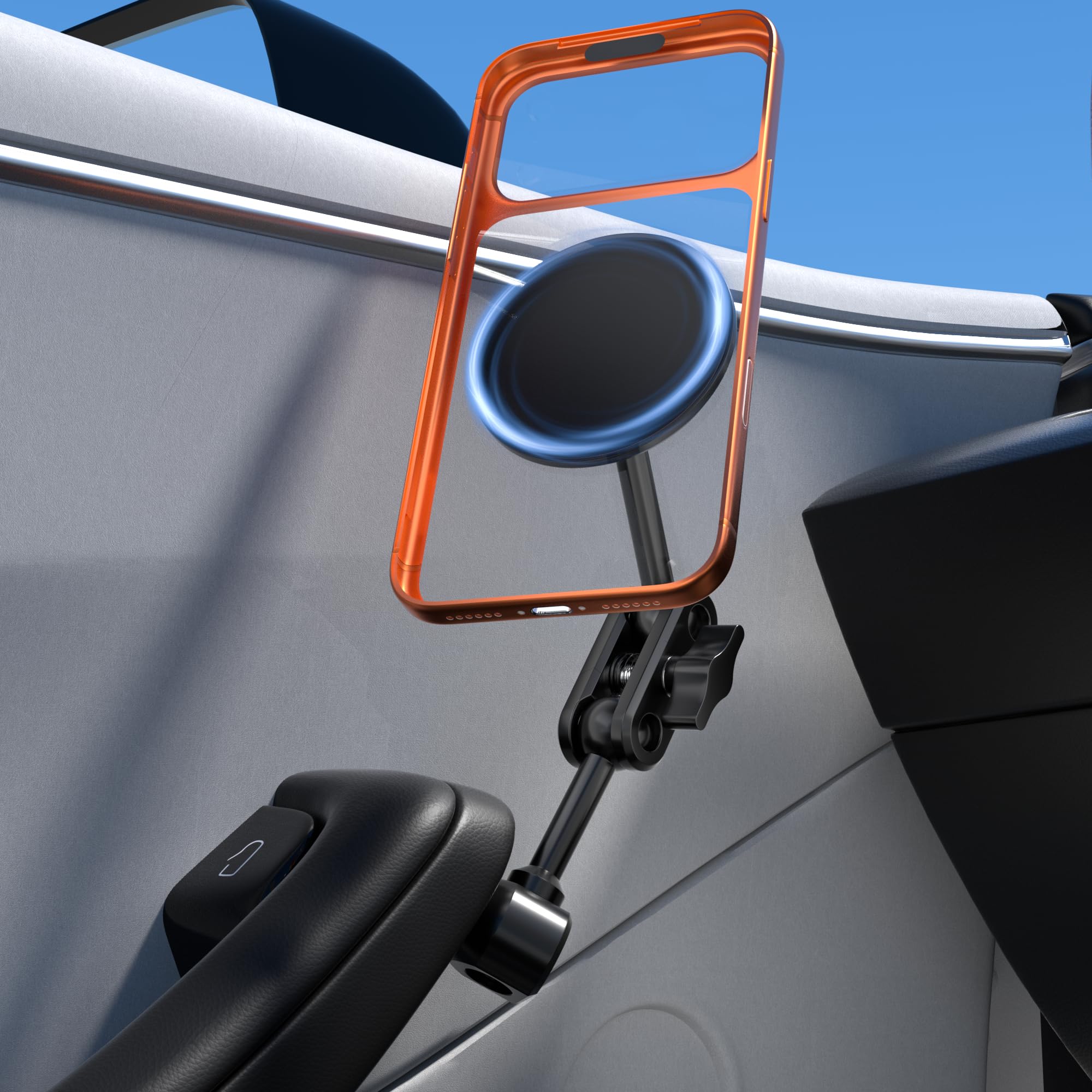Amazon.com: APTROCK Magnetic Door Phone Mount for Tesla Model 3/Y