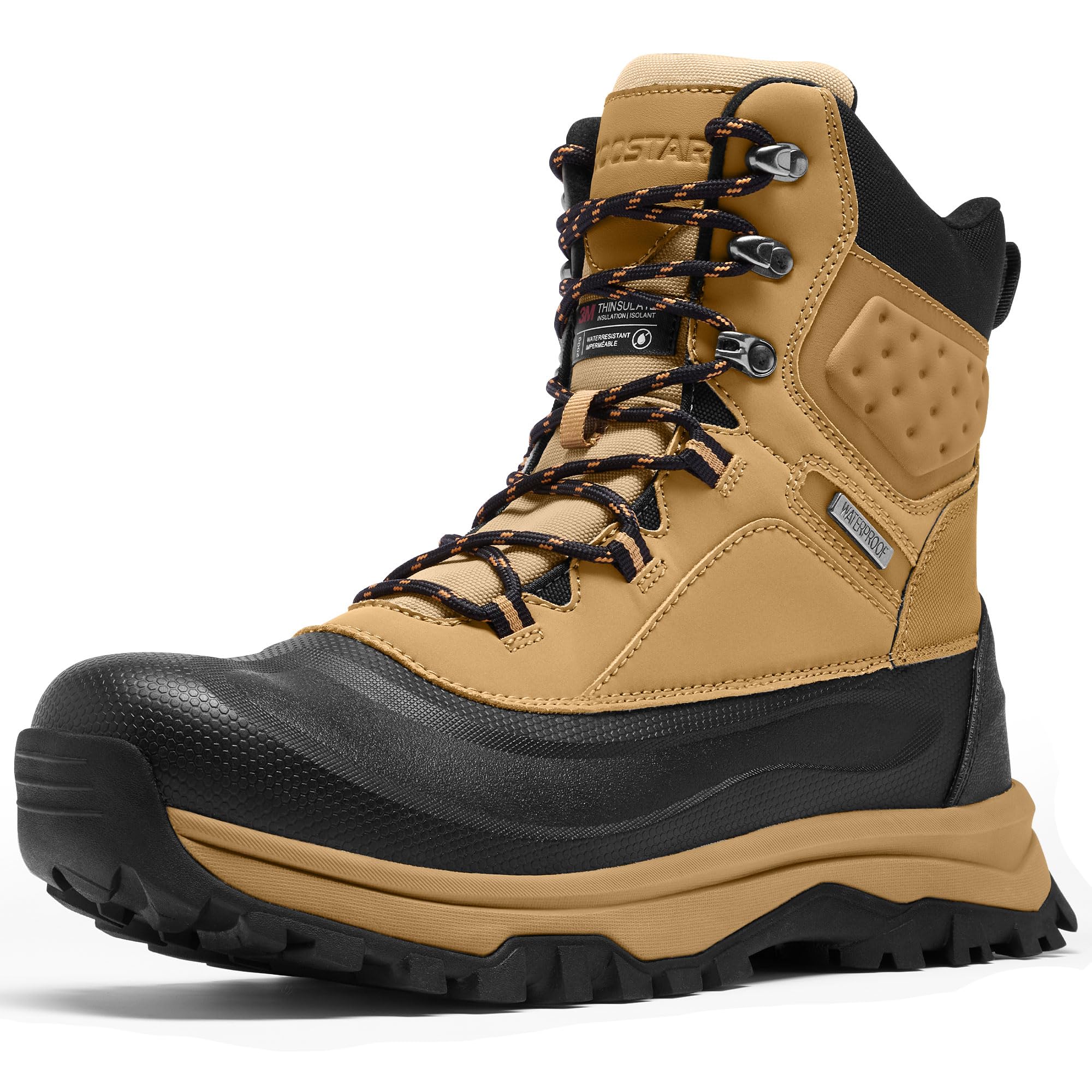 Winter Boots for Men Insulated Waterproof Snow Boots Cold Weather