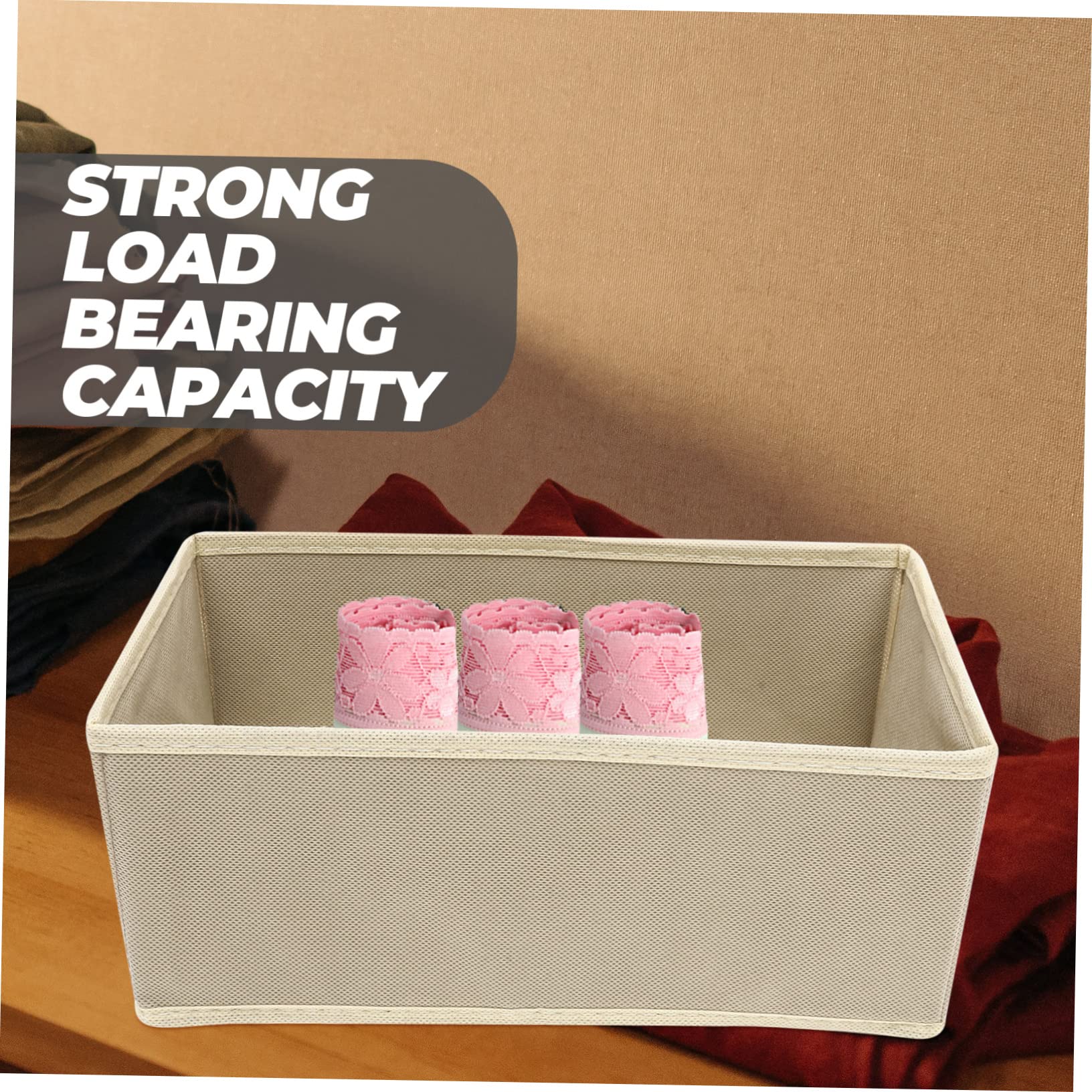 LABRIMP Organizer Cassetti 3 Pezzi Per Biancheria Intima E Calzini Custodie Pieghevoli Per Mutande E Vestiti Piccoli Contenitori Ordine Armadio