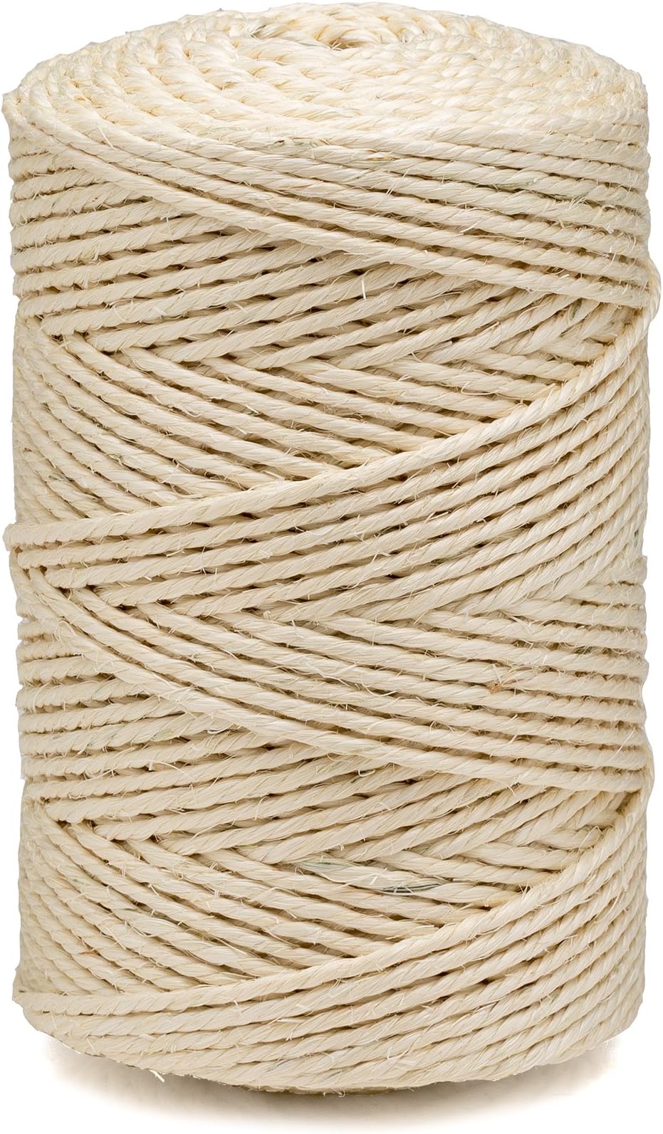 GardenGloss® Ficelle en Jute Naturelle – Ficelle à Deux Brins pour Le Jardin, Les Loisirs Créatifs, Le DIY et l'Emballage Cadeau (300 m de Long, 1 mm d'Épaisseur