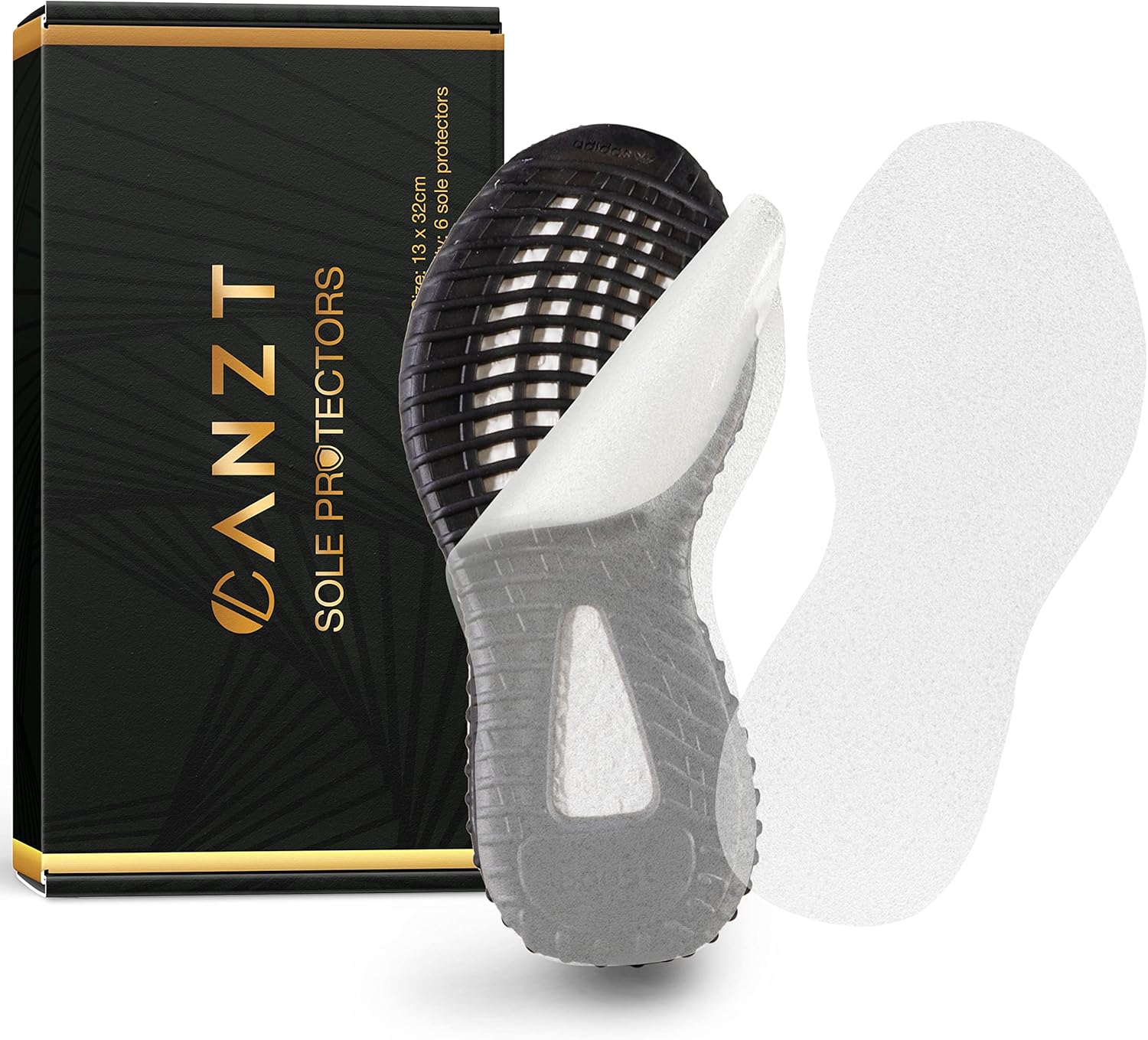 Canzt Professional Sole Protectors Pack of 6 SelfAdhesive Sole