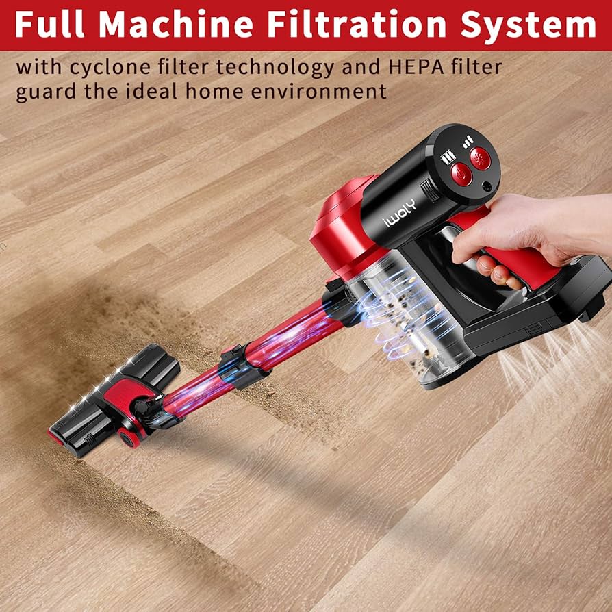 iwoly コードレス掃除機  在庫限り Amazon | iwoly コードレス掃除機 C150 18000Pa サイクロン