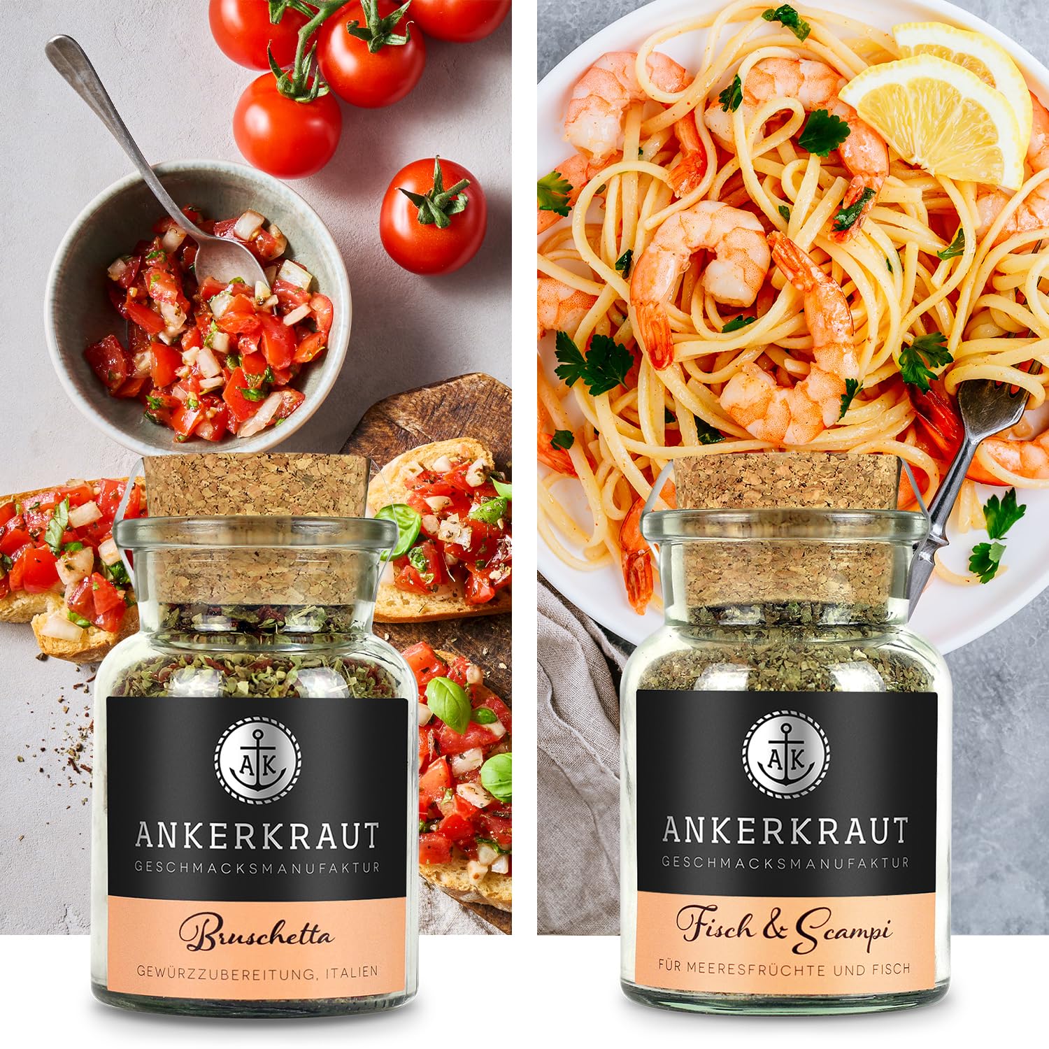 Ankerkraut Gewürz Set mit 12 Gewürzen: Best of Ankerkraut 4, leckere Zutaten für vielfältigen Geschmack in der Küche und am Grill, Fleisch und Gemüse im Handumdrehen zubereiten…