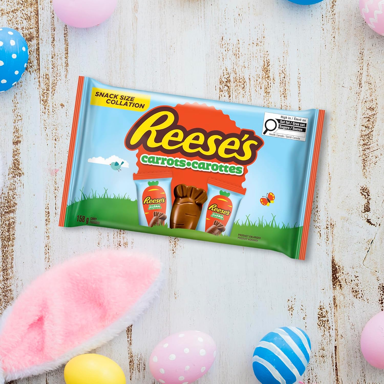 REESE'S Peanut Butter Carrots 158g, Easter Candy, Easter Basket Stuffers - Image 6