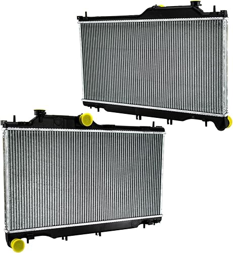 45111AL04A Radiador compatible con Subaru Legacy Outback 2015-2019 2.5L H4 Gas AT 3802 45111AL04A SU3010662 13802838, radiador de enfriamiento de