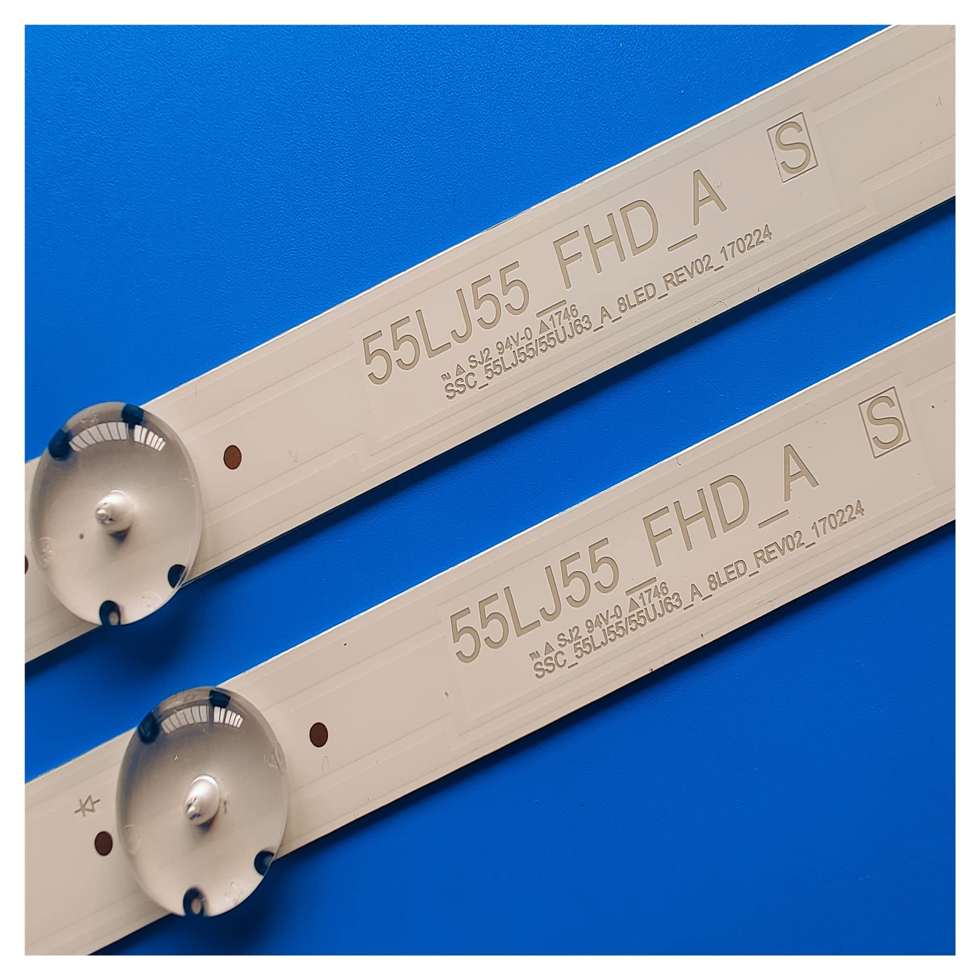 Striscia Retroilluminazione LED Per LG 55LF6309 55LX540S 55LX341C - Foto 5