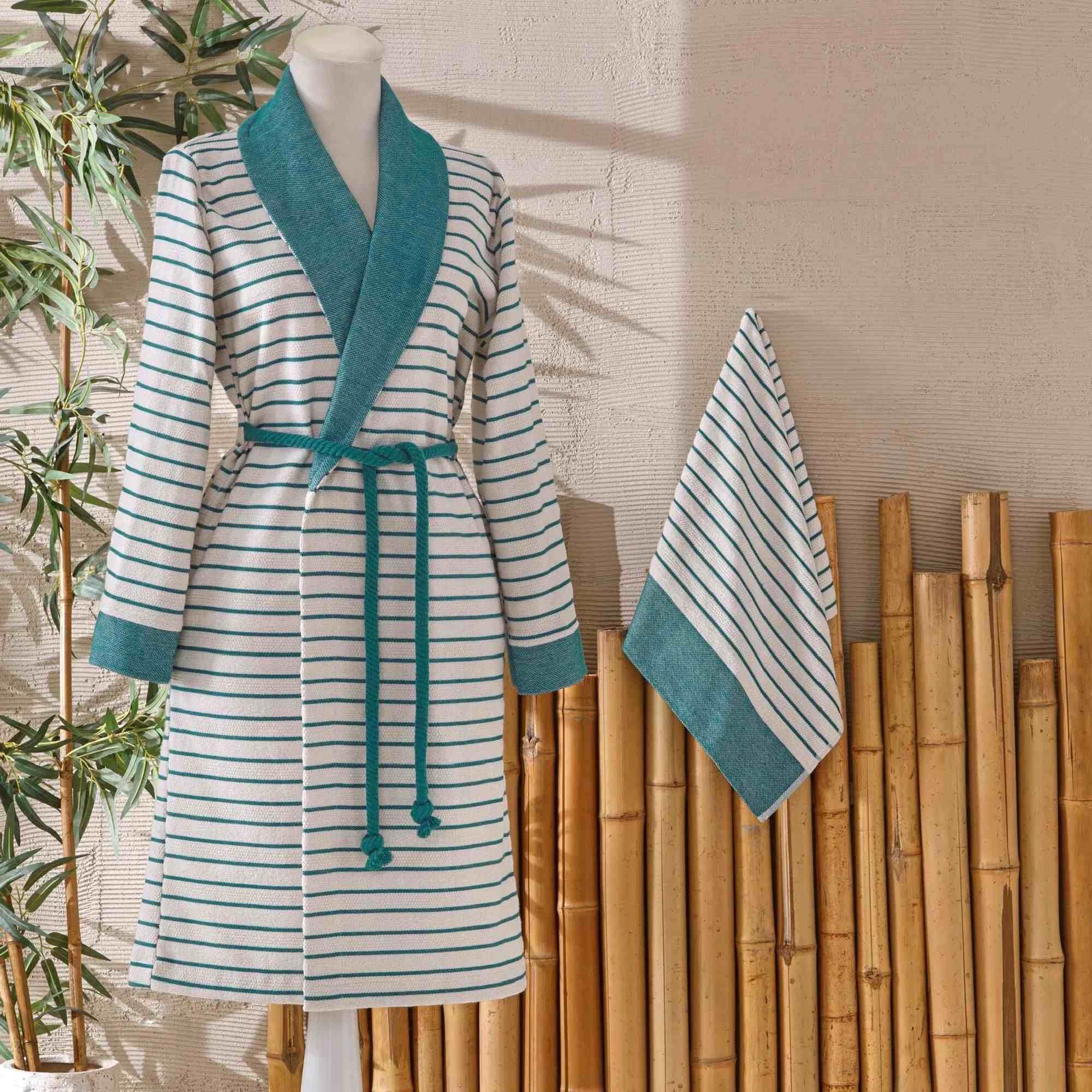 Bamboo Dreams Bornoz Seti Üniseks Yetişkin