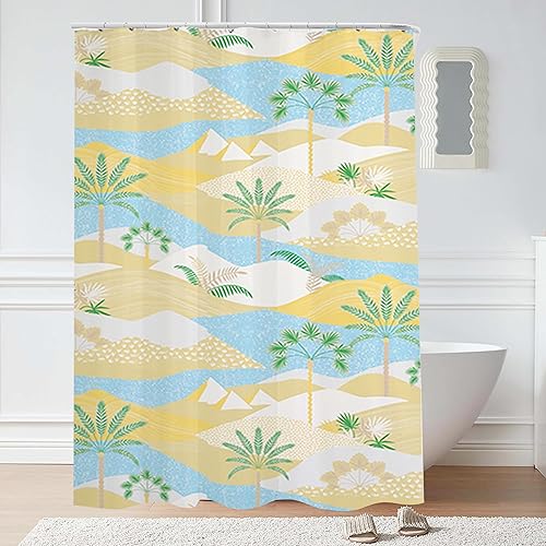 Miniatura 14 de Forro de plástico para ducha, forro de cortina de ducha de PEVA 4G de alta calidad con ojales inoxidables y 3 imanes pesados, cortinas de ducha