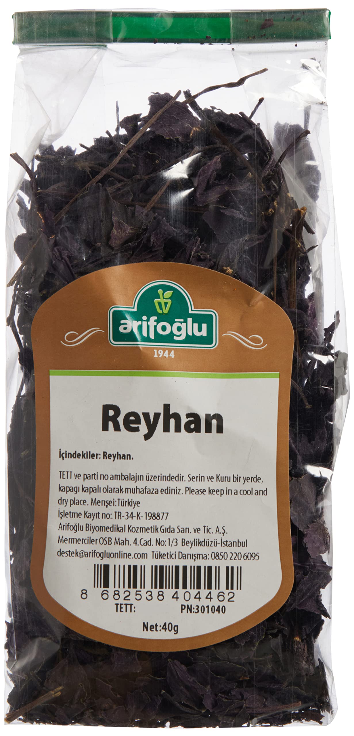Arifoğlu Reyhan 40 Gr