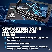 Vista 2 de Reemplazo de pantalla táctil Cadillac CUE Premium con herramientas – Chip QuantumCore de doble modo ultra-receptivo mejorado – Pantalla HD libre