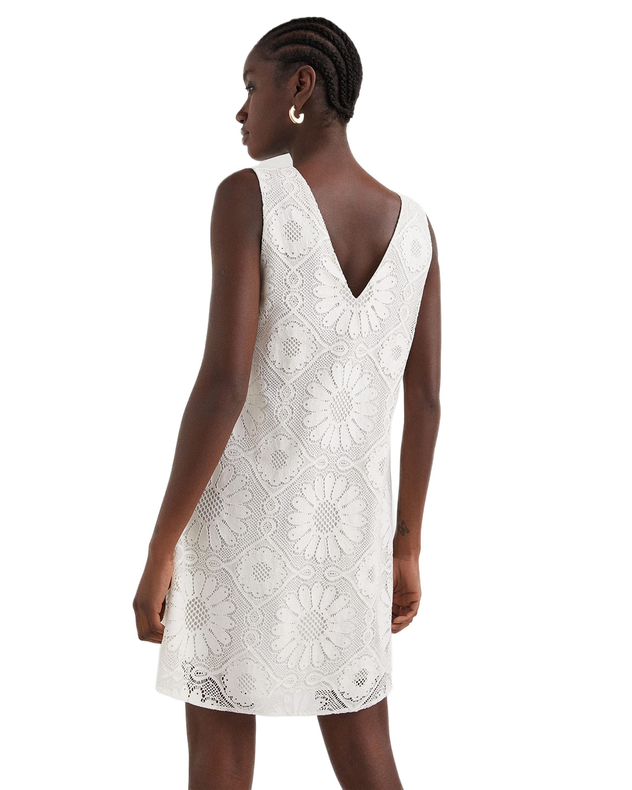 Desigual Vest_Hamburgo Vestido Casual. Mujer