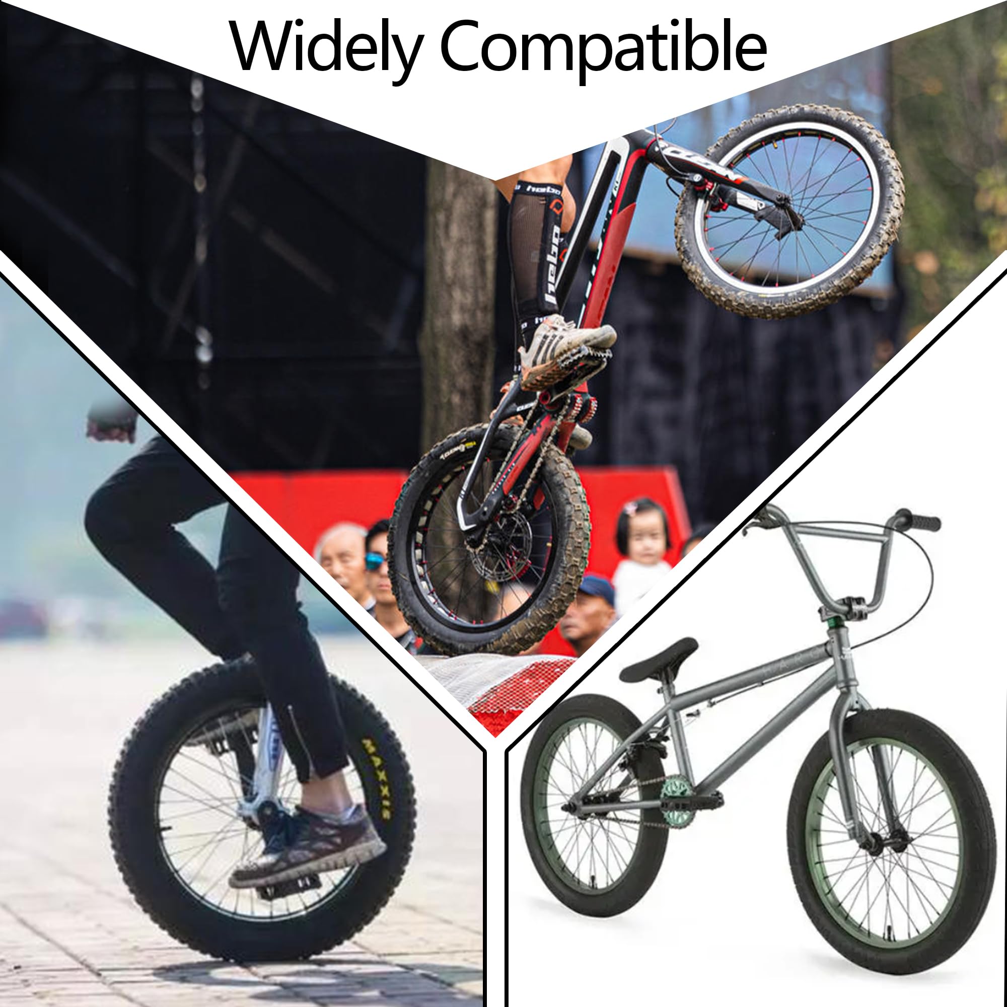 Compatible VTT BMX Lot De Chambres à Air 14 Pouces Valve