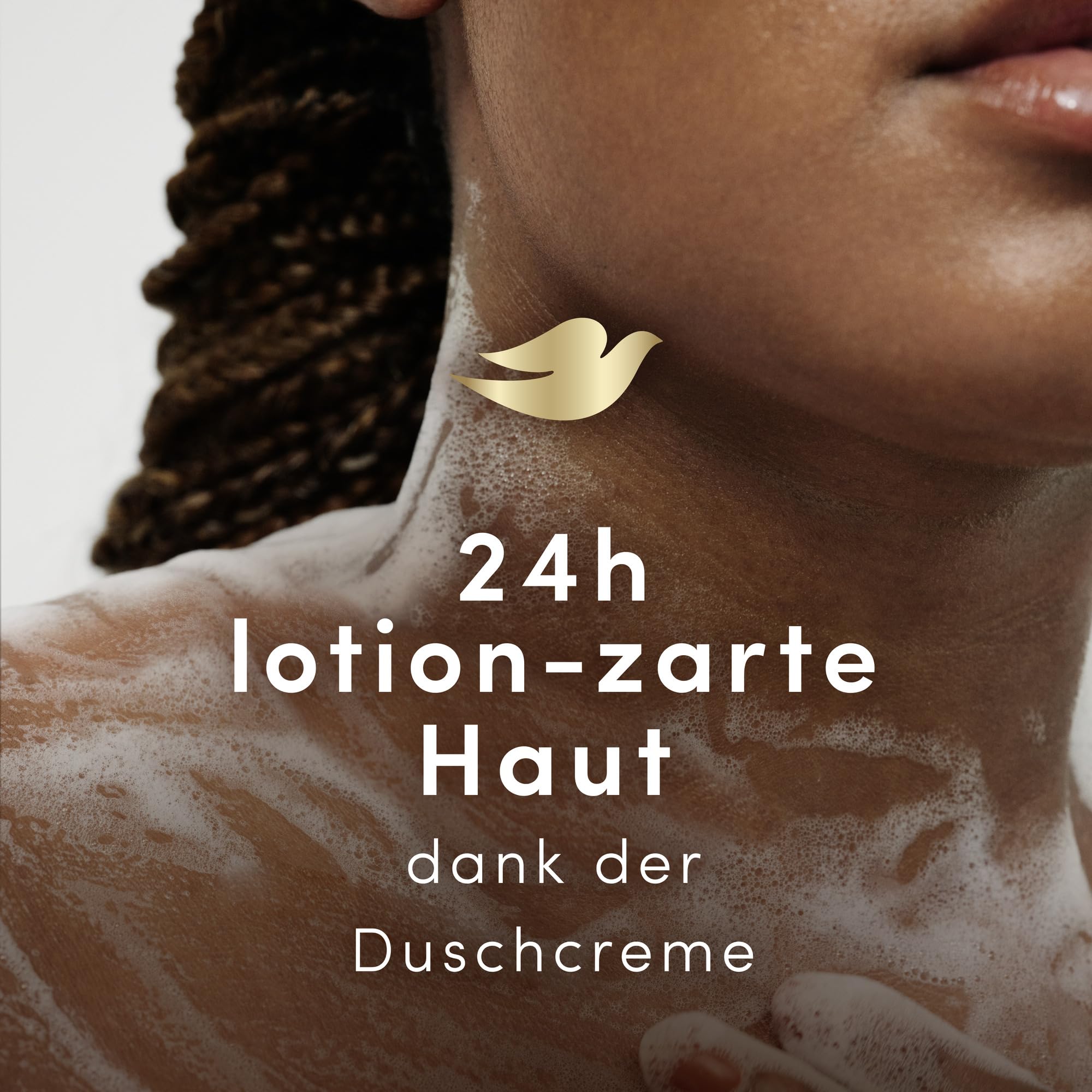 Dove Advanced Care Duschcreme Mildes Peeling & Pflege für 24 Stunden lotion-zarte Haut direkt aus der Dusche mit Pro-Ceramide Technology 12x225 ml