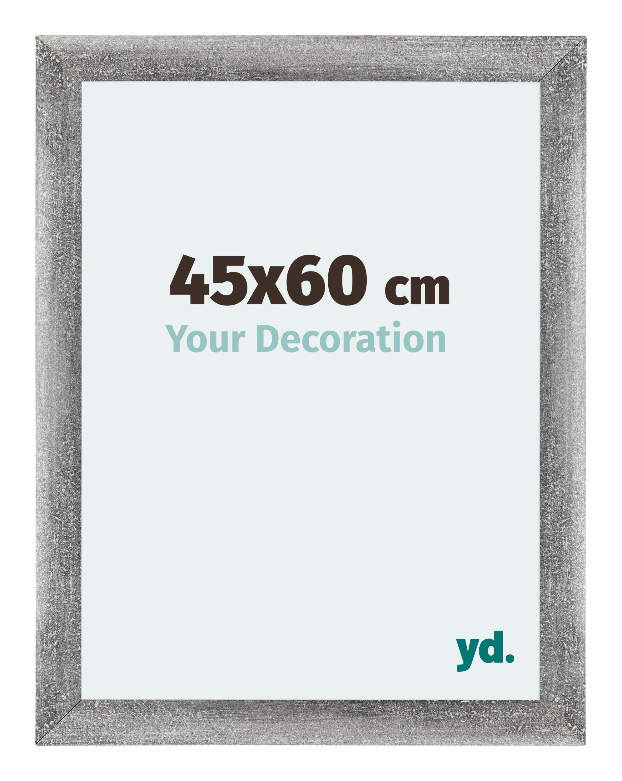 Your Decoration - Puzzle frame 45x60 - Gray Swept - Puzzle frame 500-1000 Pieces - MDF Photoframe - Mura