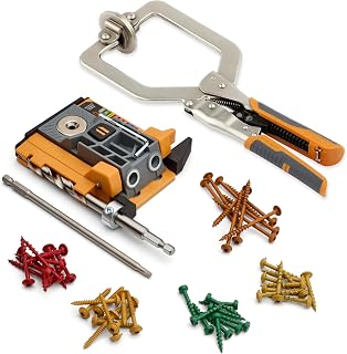 BORA Automatic Pocket Hole Jig Kit with 3in Face Clamp