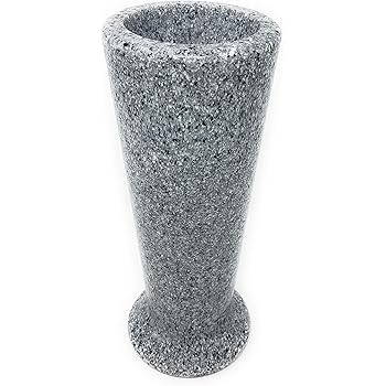 Amazon Com Optimum Memorial Cemetery Flower Vase Simulated Millstone Granite Plastic Home Kitchen