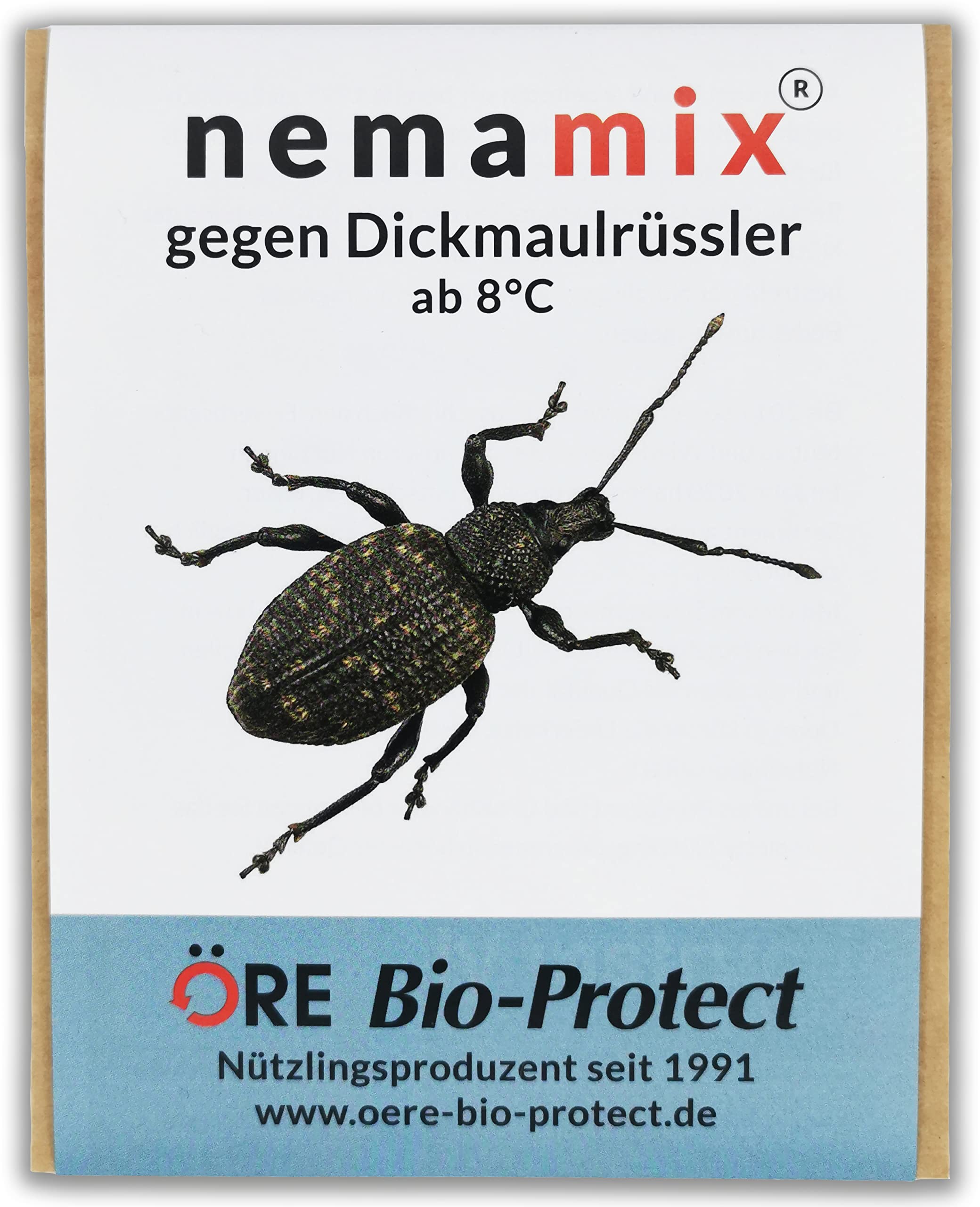nemamix Nematoden-Mix fr 200m gegen Dickmaulrssler an Gehlzen wie  Kirschlorbeer, Rhododendron, Stauden, Buchsbaum, Taxus und Thuja (50 Mio.)  : Amazon.de: Garten