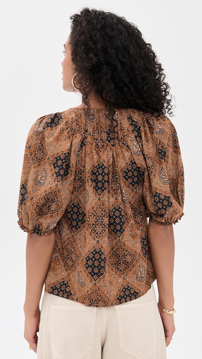 THE GREAT. Women's The Moorland Top - Image 3