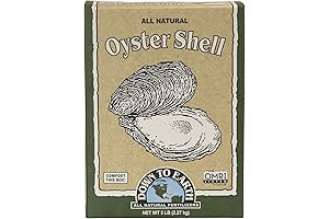 Down to Earth All Natural Fertilizers 5lb Organic White Oyster Shells