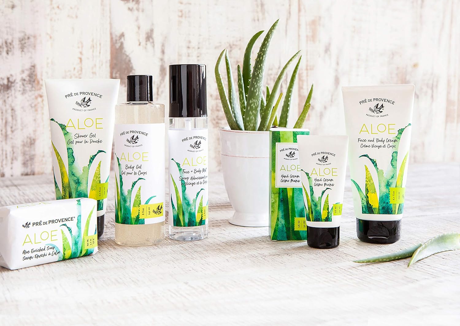 Organic Aloe Collection Hydrating Enriched Daily Bar Soap (5.2oz), Fresh Cucumber Scent - Image 9